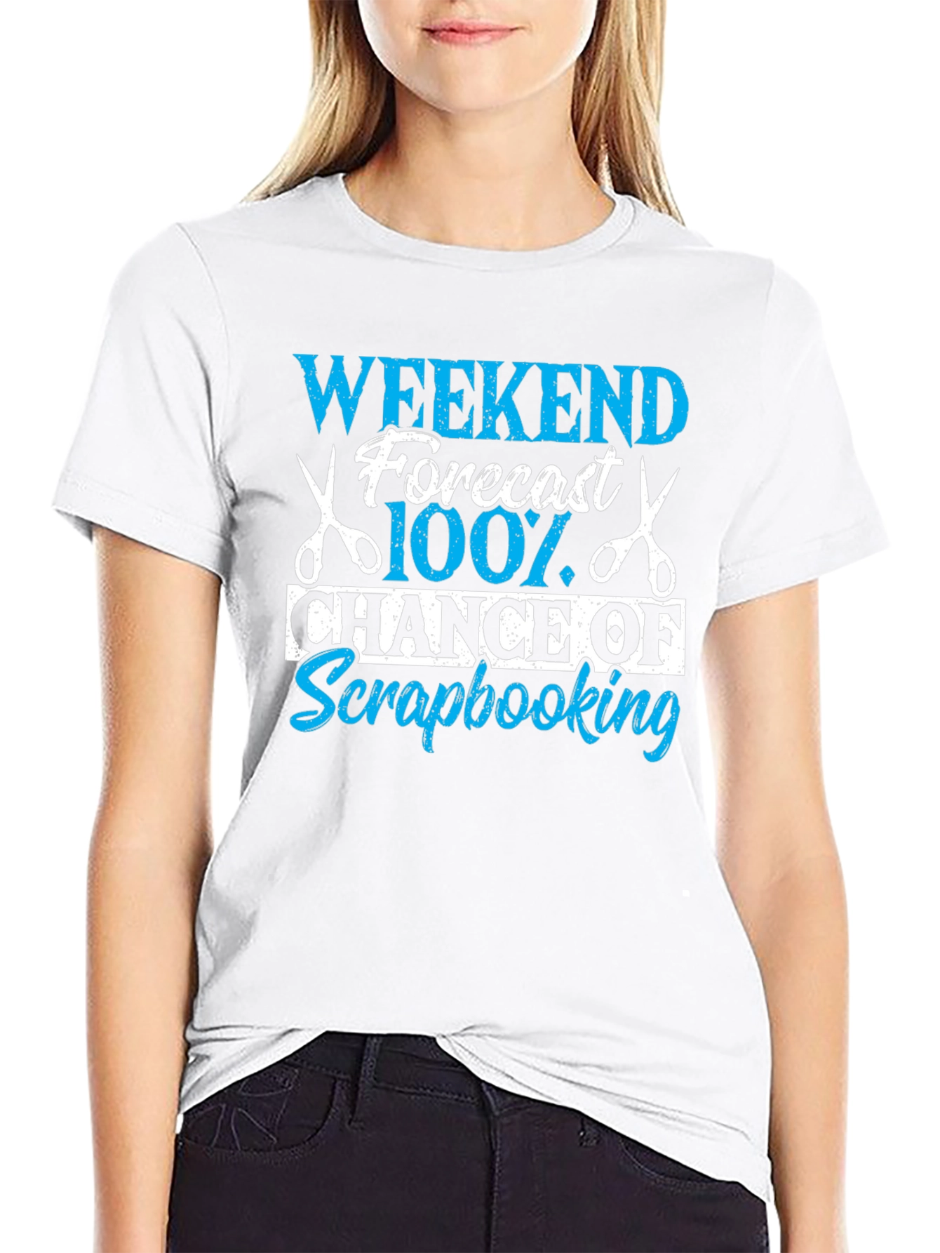 Scrapbooking Weekend Forecast T-Shirt