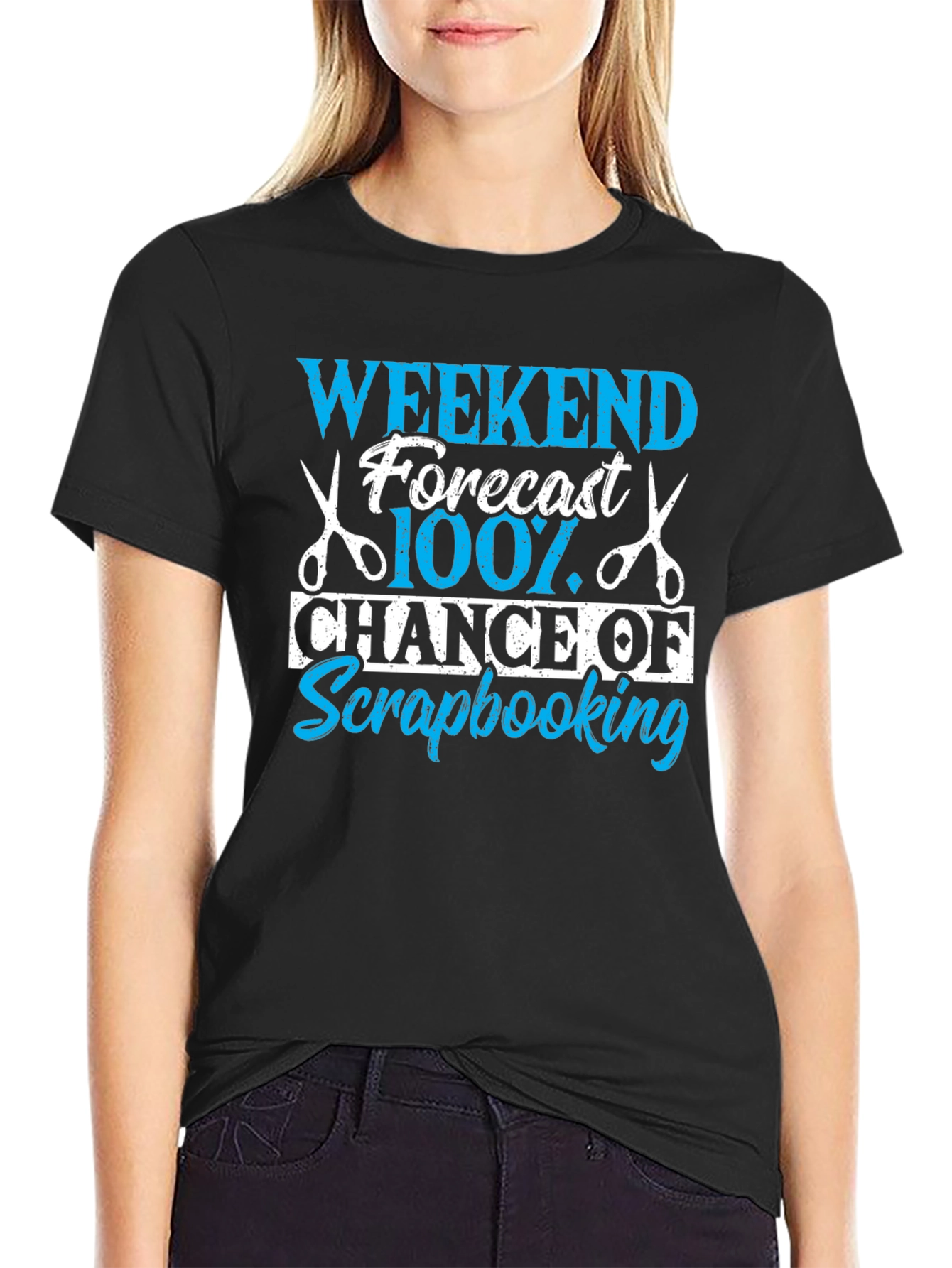 Scrapbooking Weekend Forecast T-Shirt