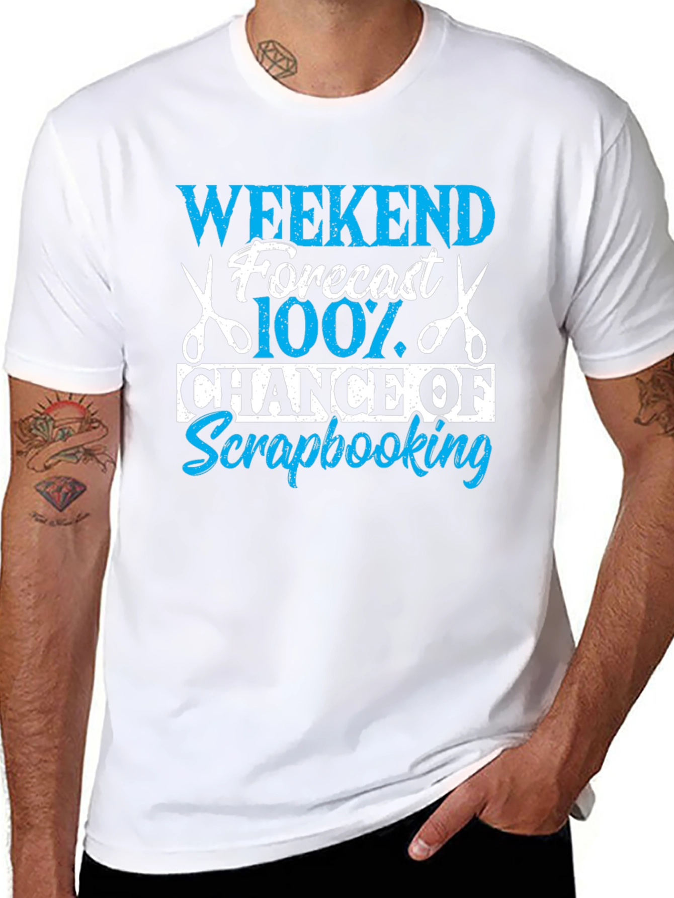 Scrapbooking Weekend Forecast T-Shirt