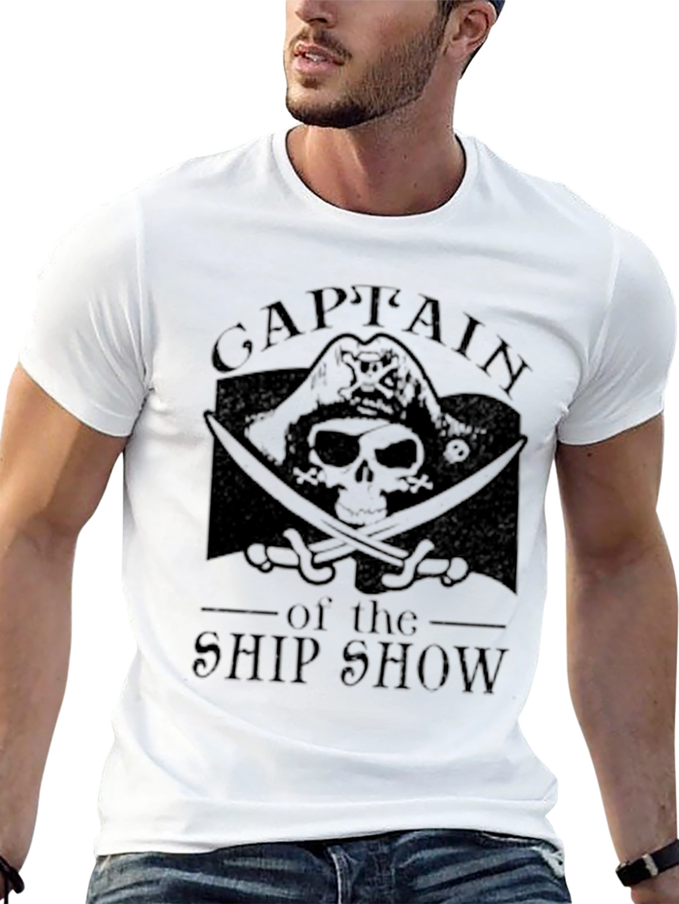 Captain of the Ship Show Graphic T-Shirt