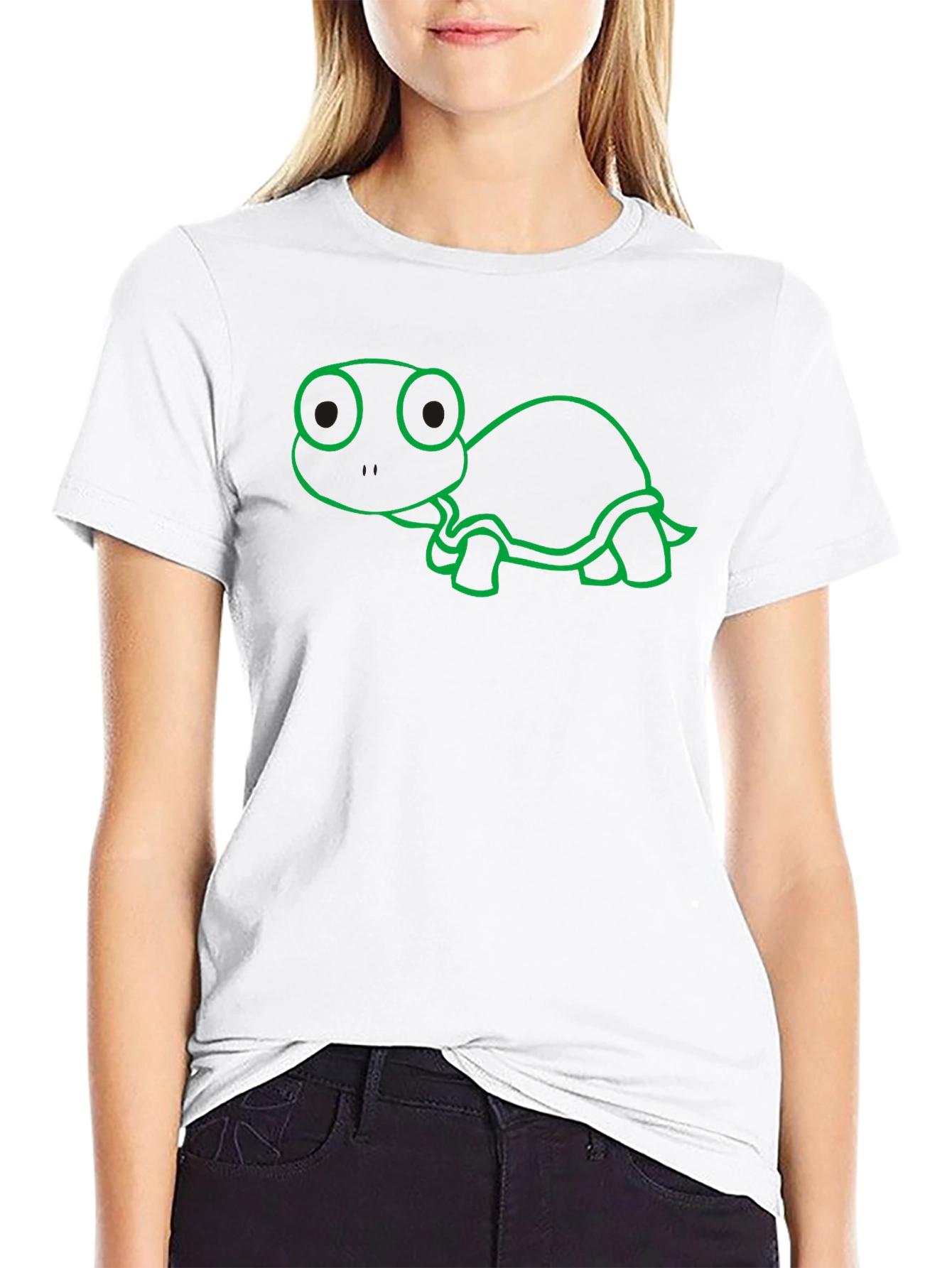 Turtle Graphic Tee - Black T-Shirt