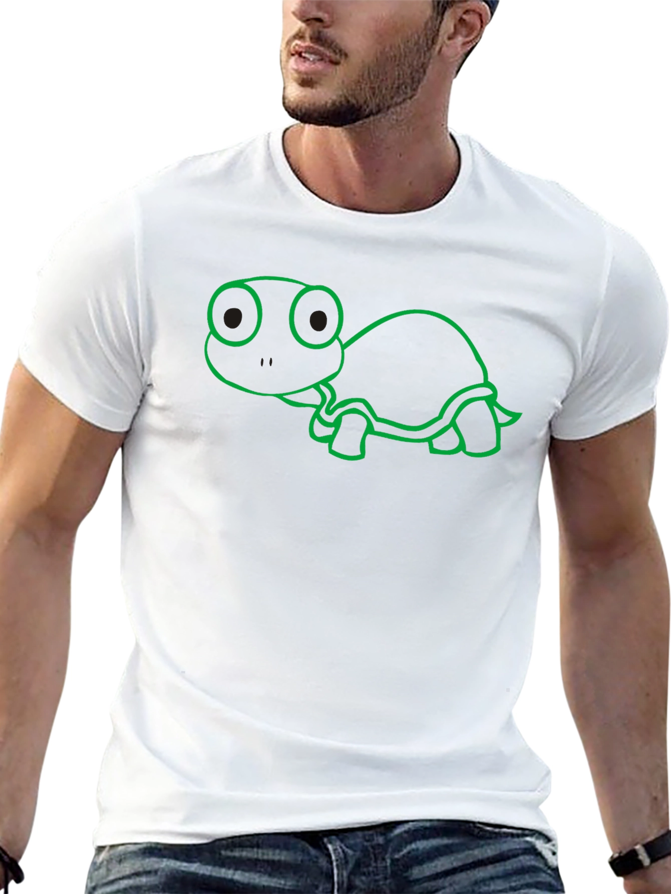 Turtle Graphic Tee - Black T-Shirt