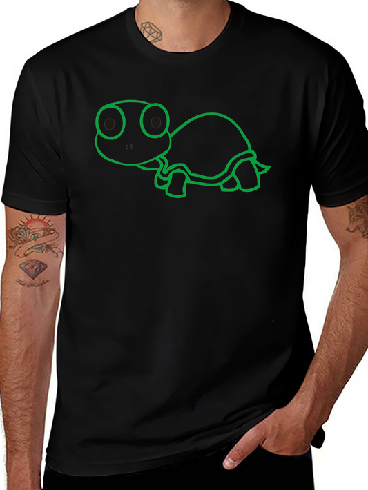 Turtle Graphic Tee - Black T-Shirt