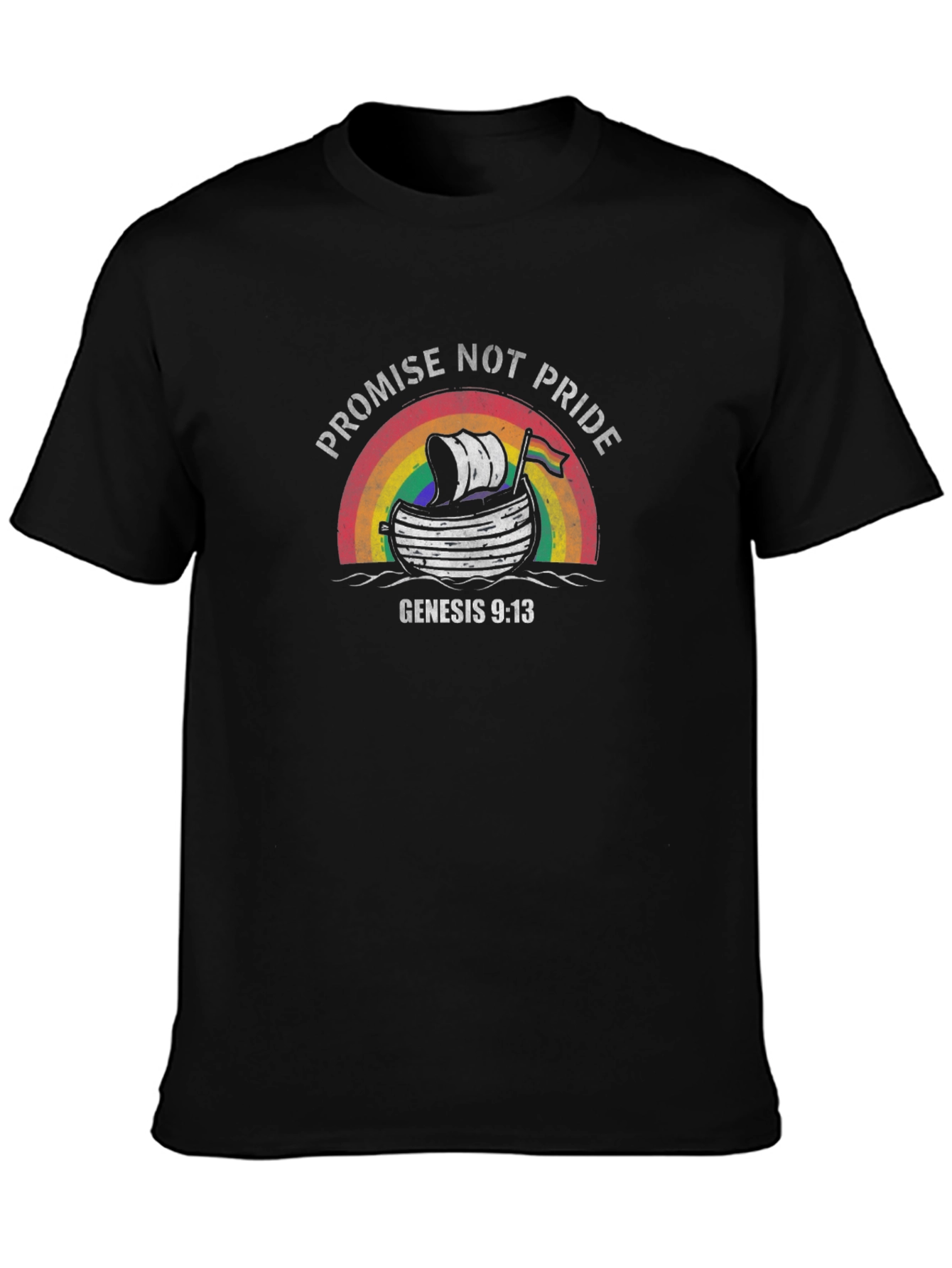 Promise Not Pride Black T-Shirt