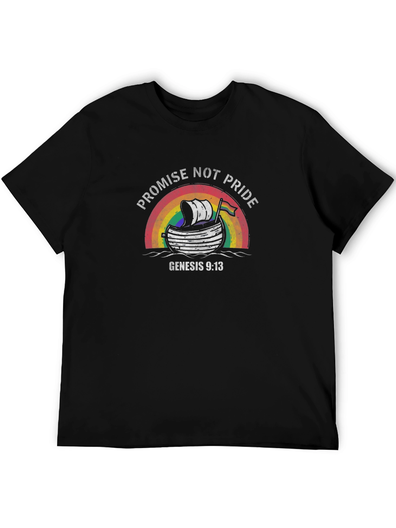 Promise Not Pride Black T-Shirt