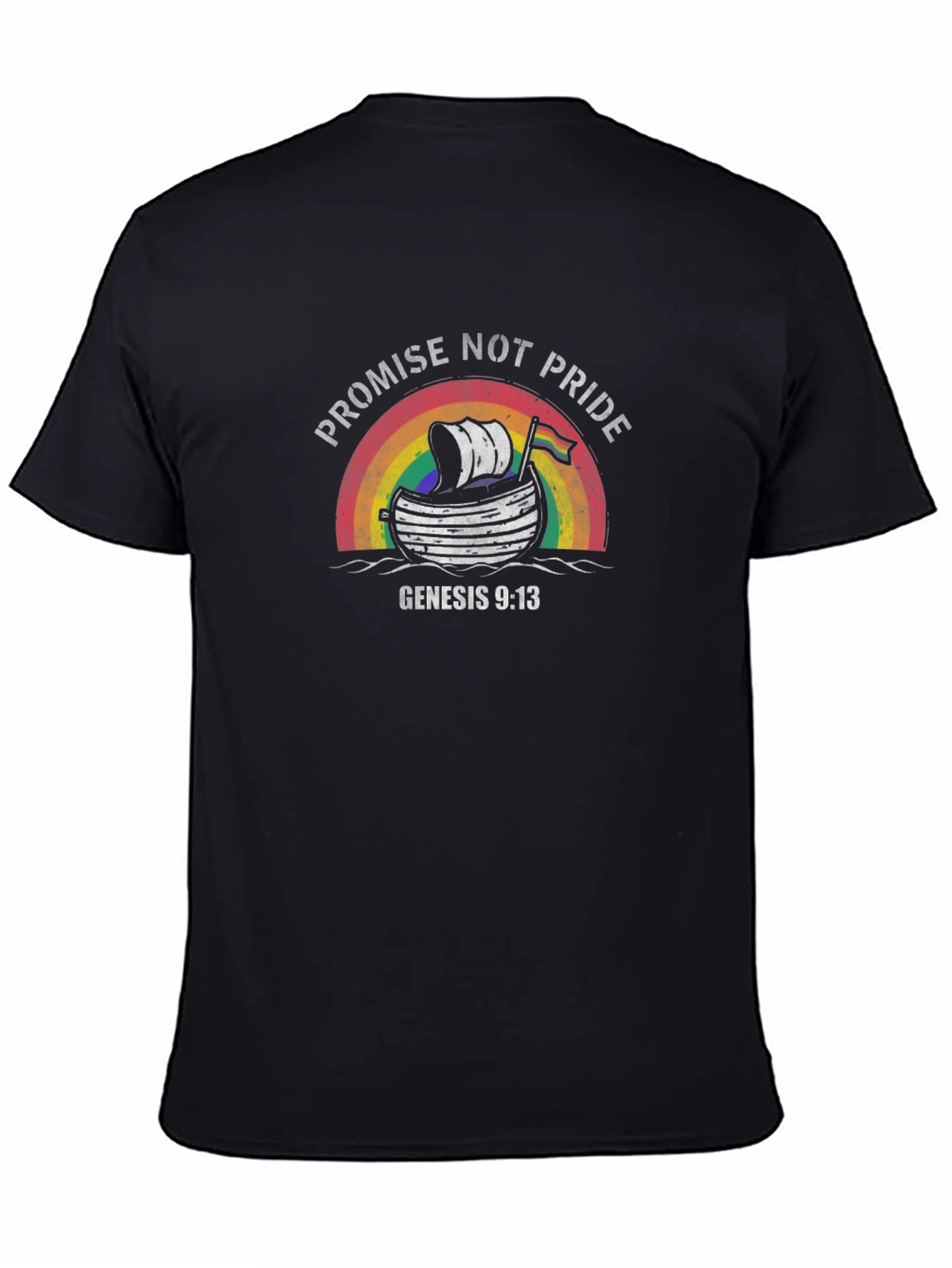 Promise Not Pride Black T-Shirt