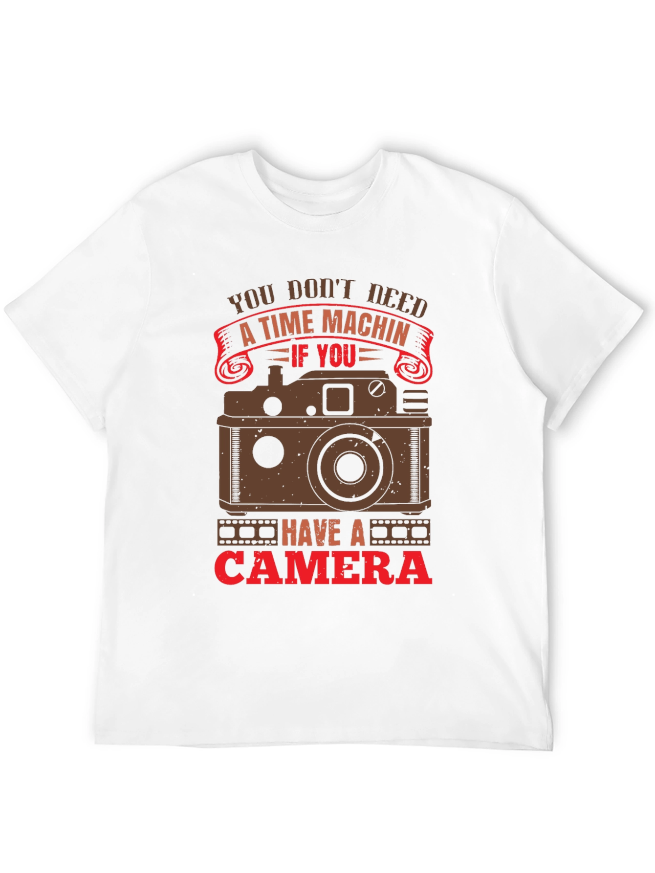 Camera Time Machine Graphic Tee