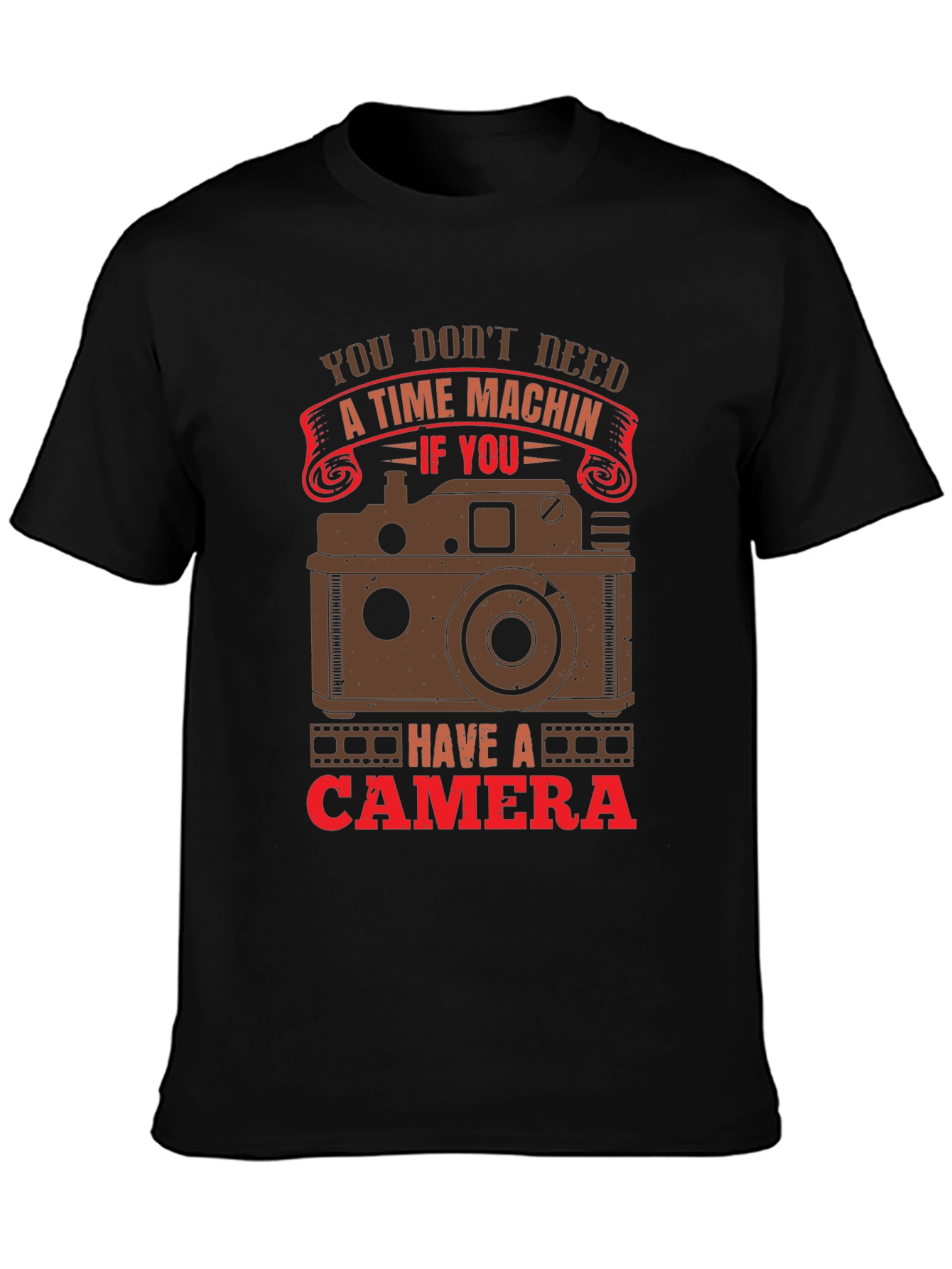 Camera Time Machine Graphic Tee