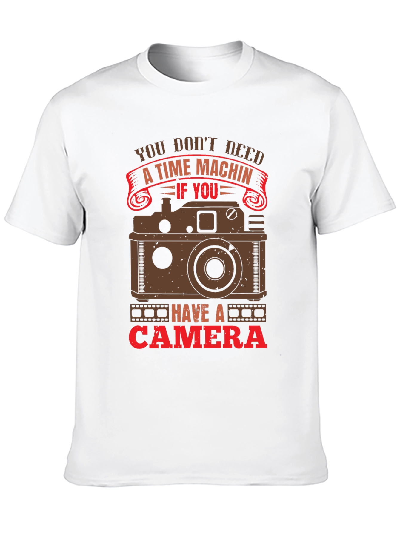 Camera Time Machine Graphic Tee