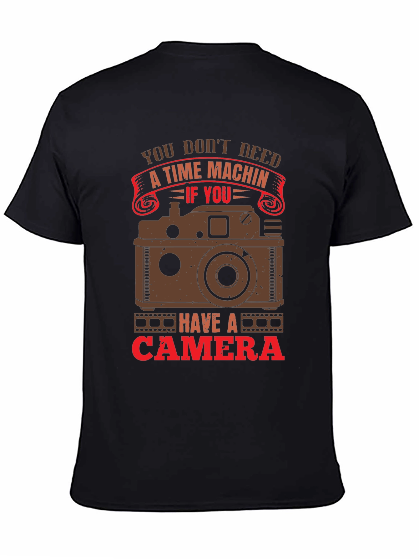 Camera Time Machine Graphic Tee