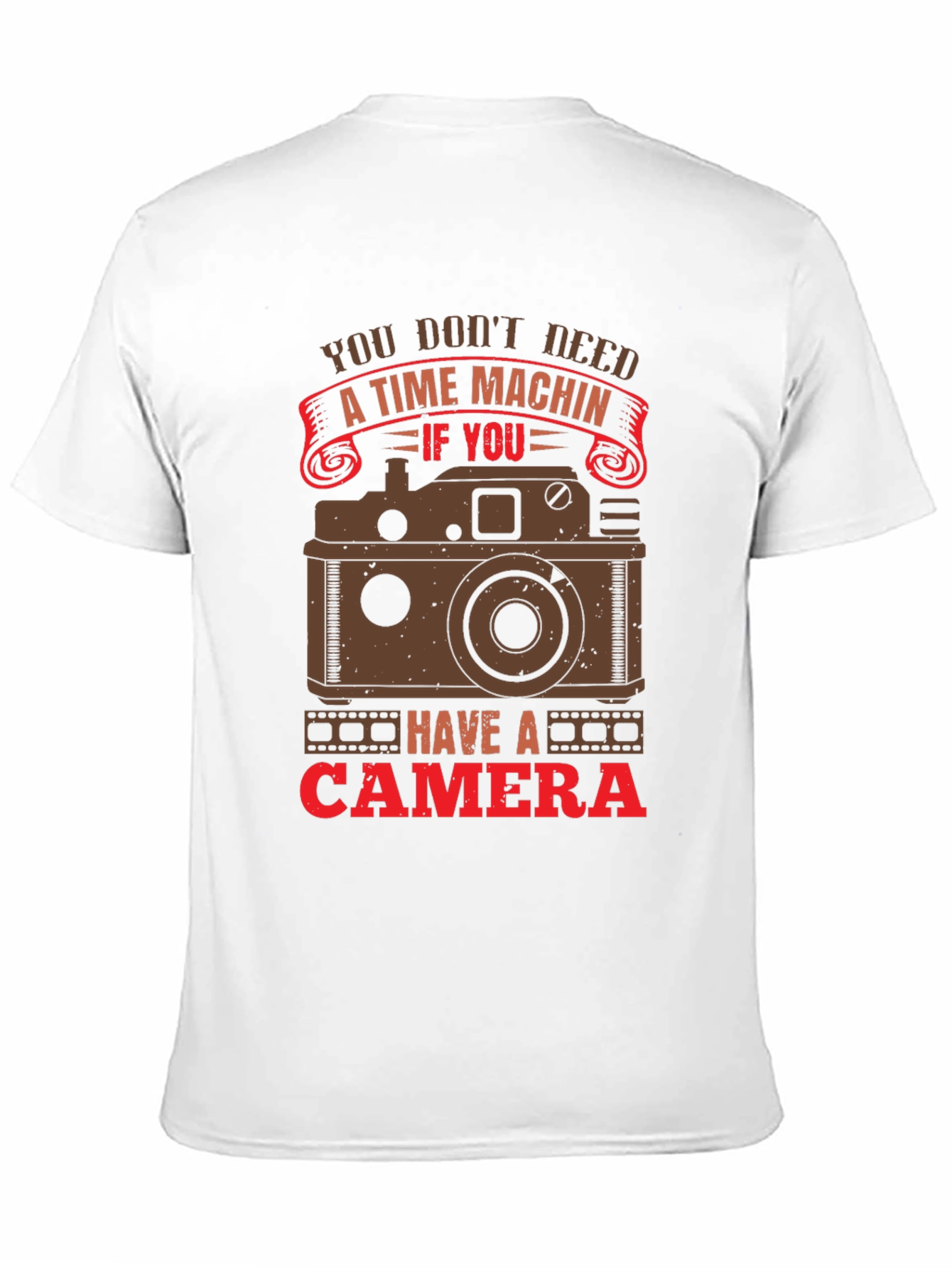 Camera Time Machine Graphic Tee