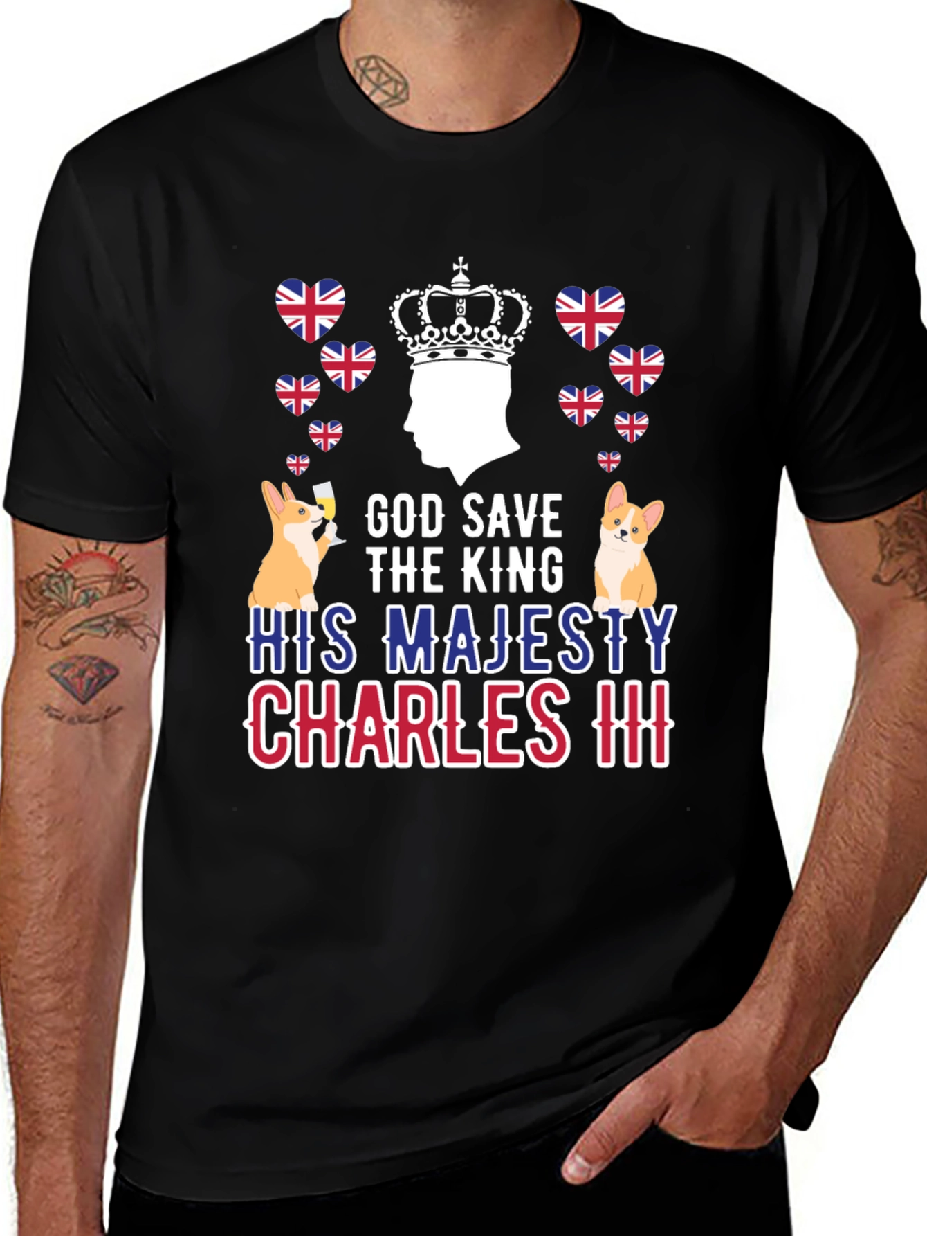 God Save the King Tee