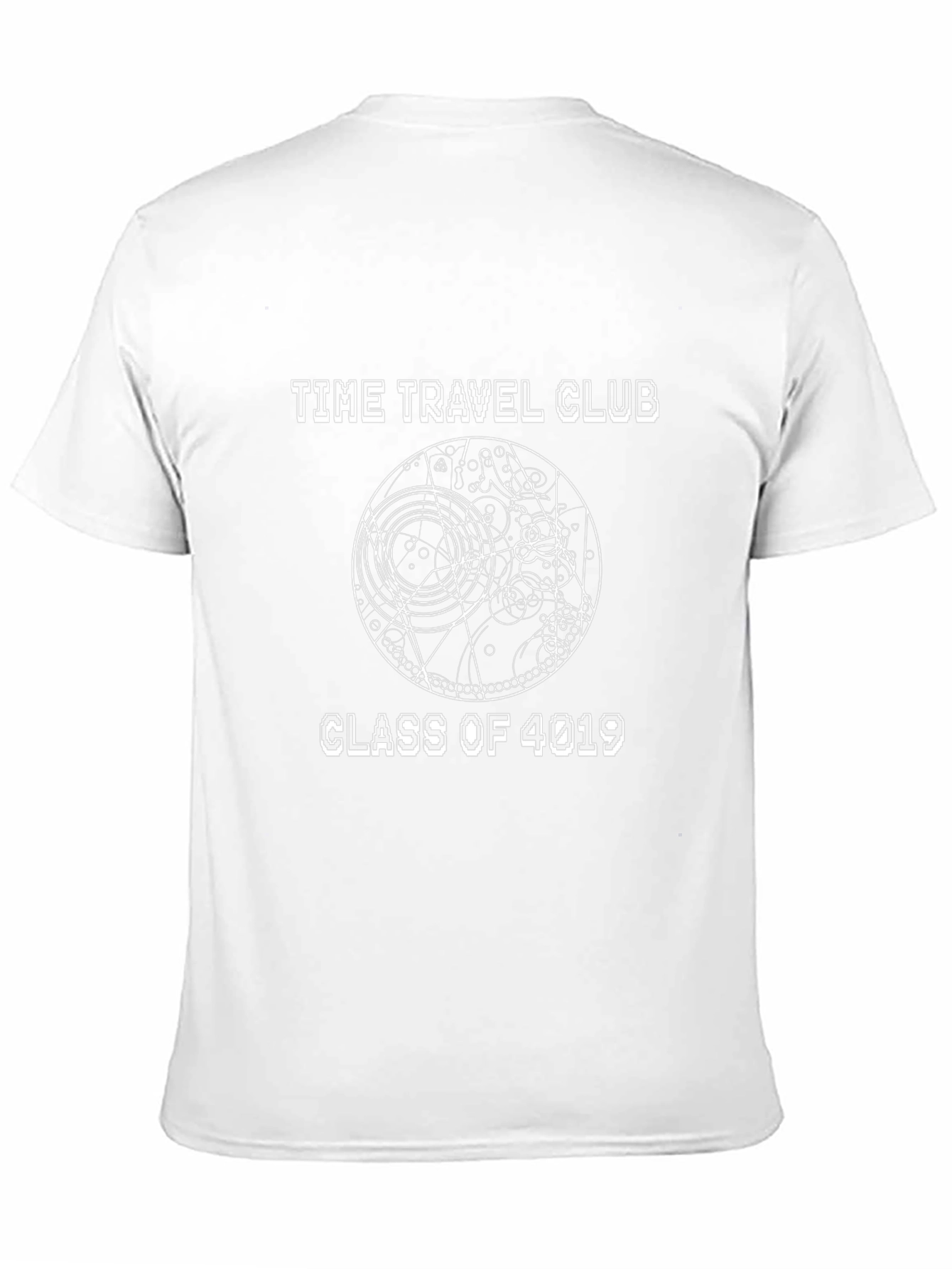 Time Travel Club - Class of 4019 Black T-Shirt
