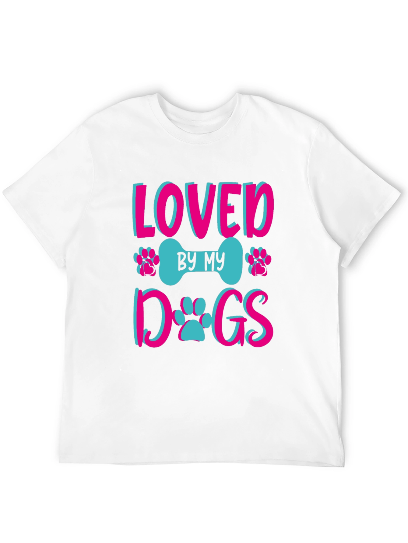 Loved By My Dogs Graphic Tee