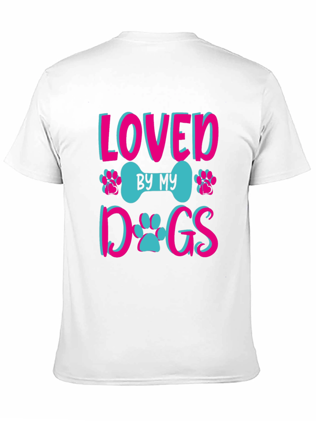 Loved By My Dogs Graphic Tee
