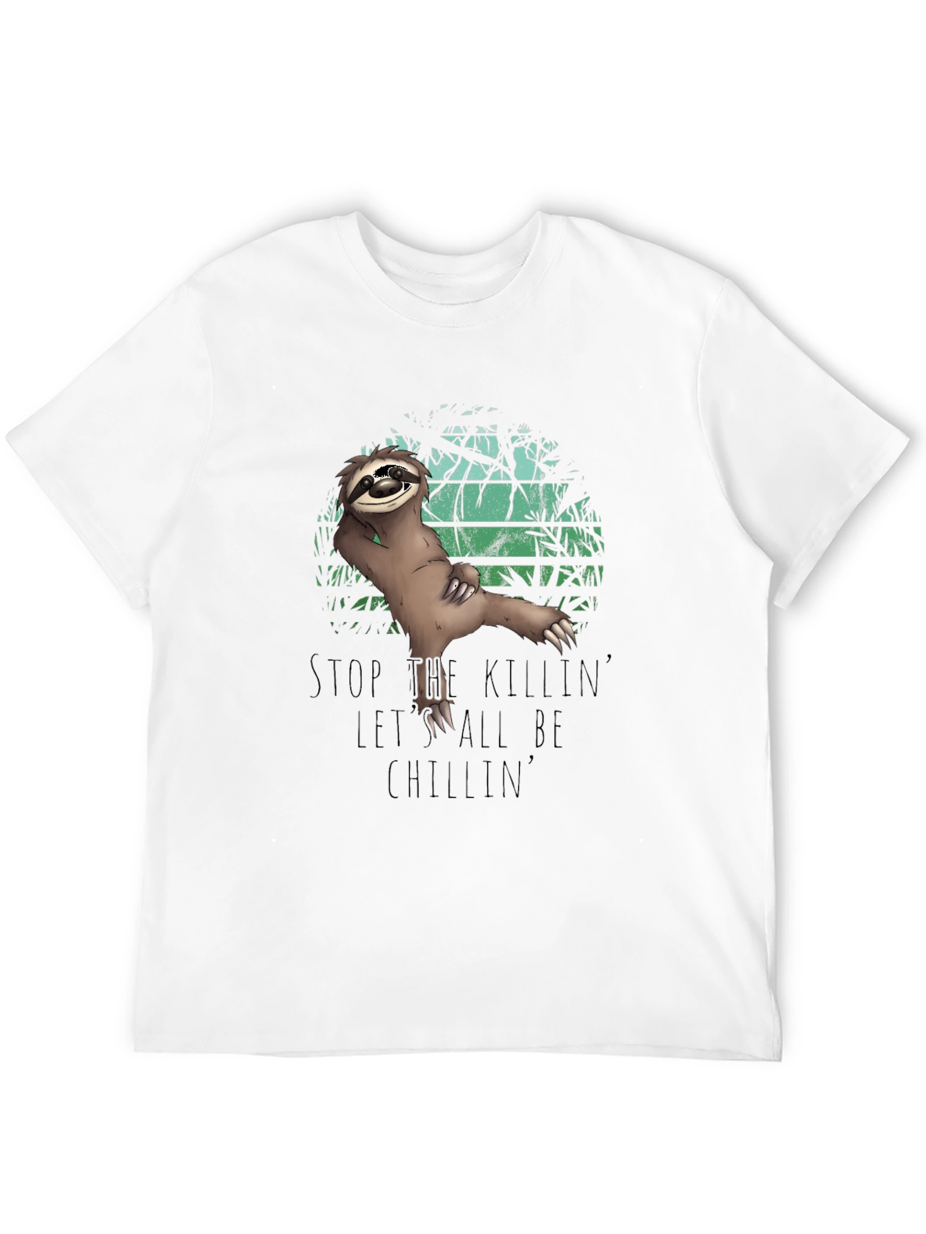 Chill Sloth Graphic Tee