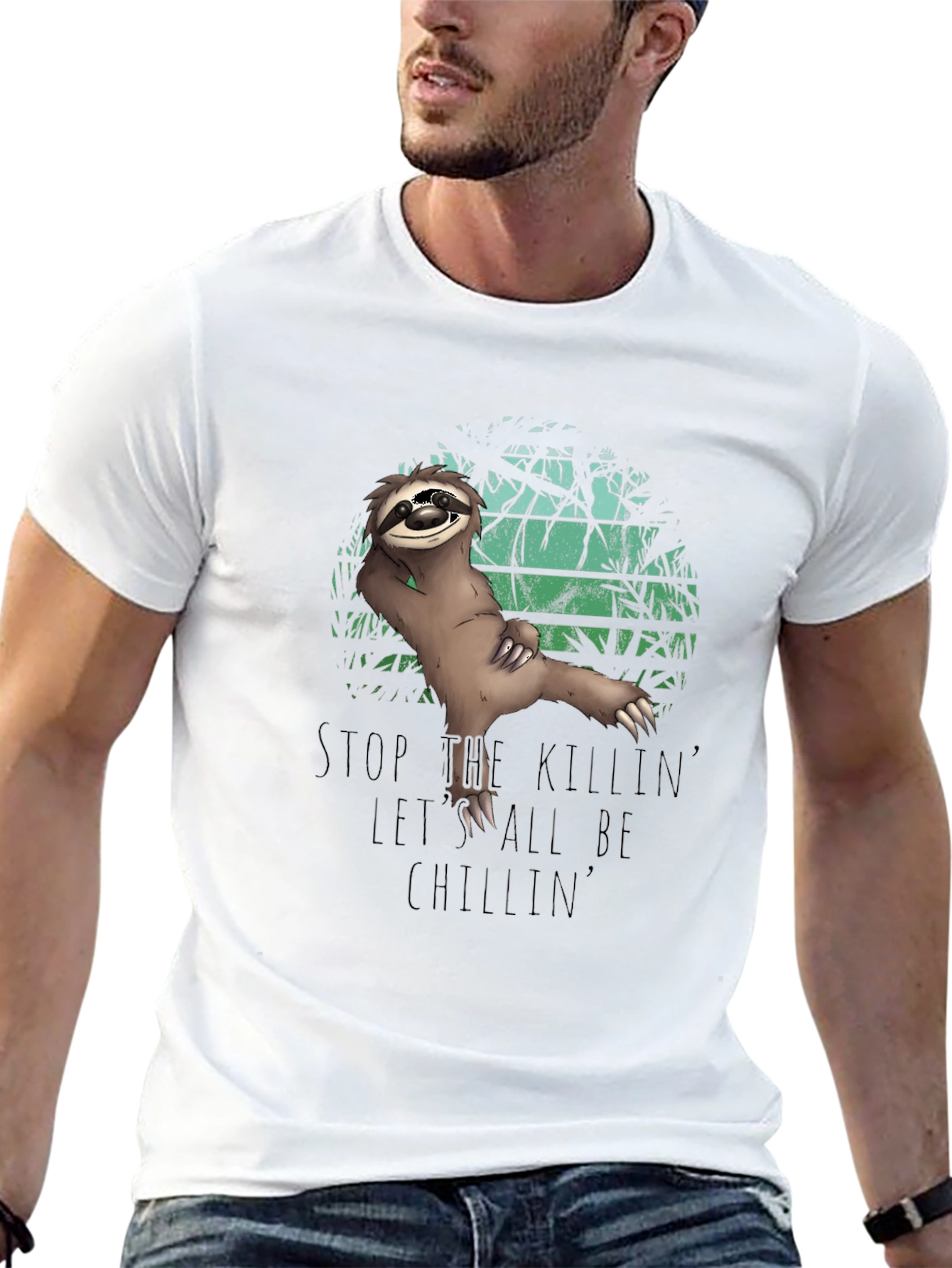 Chill Sloth Graphic Tee