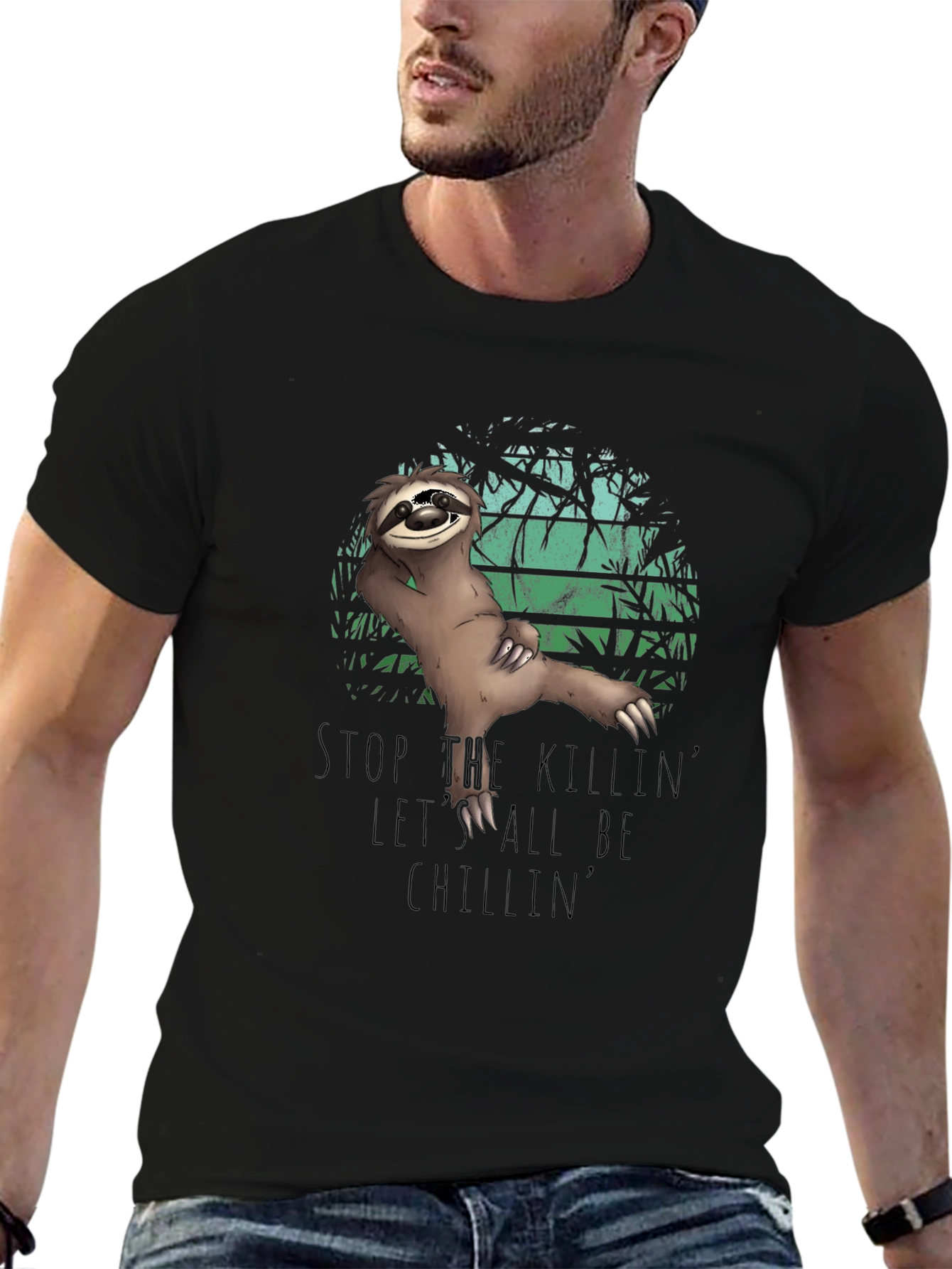 Chill Sloth Graphic Tee