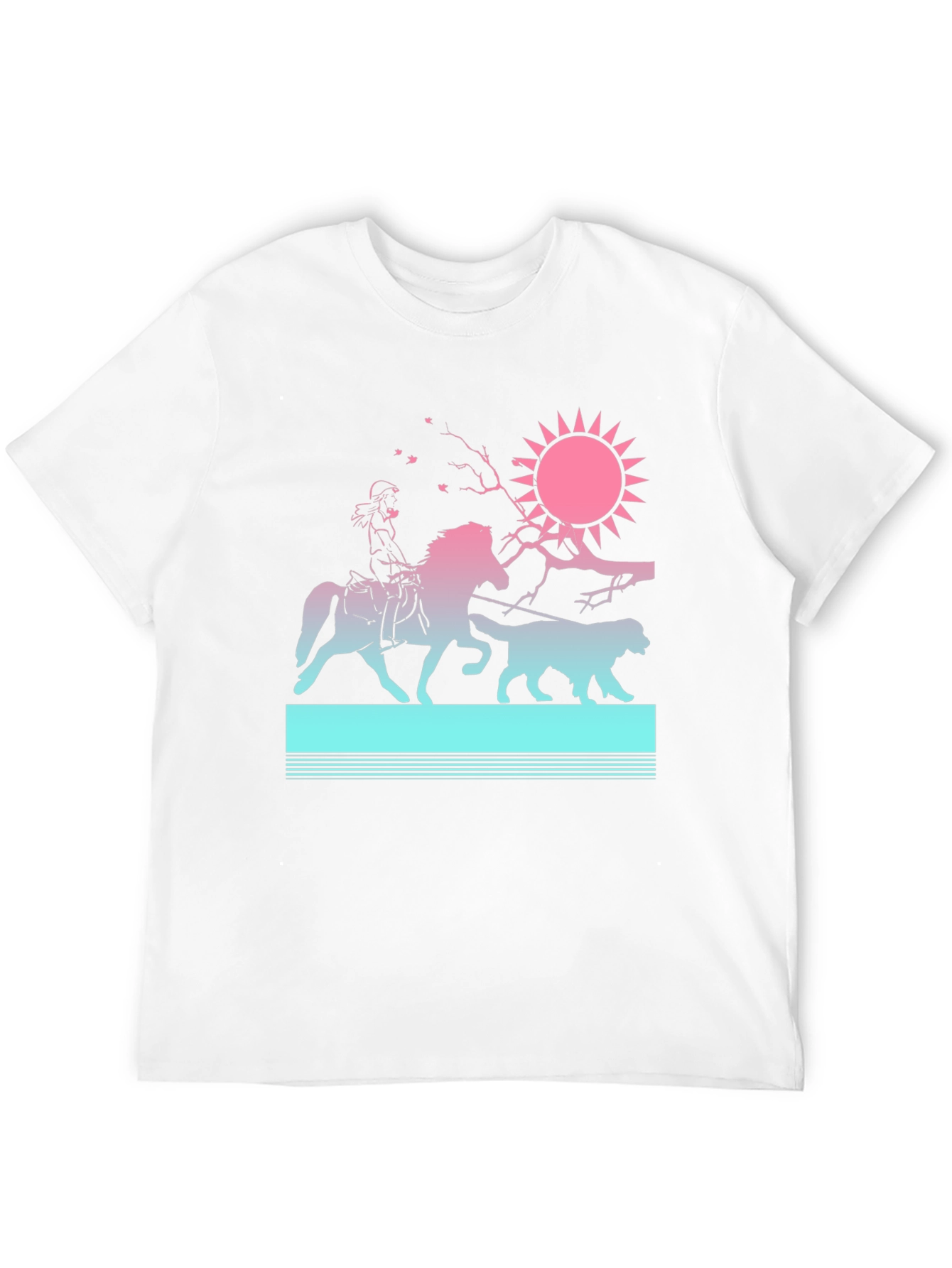 Retro Sunset Ride T-Shirt