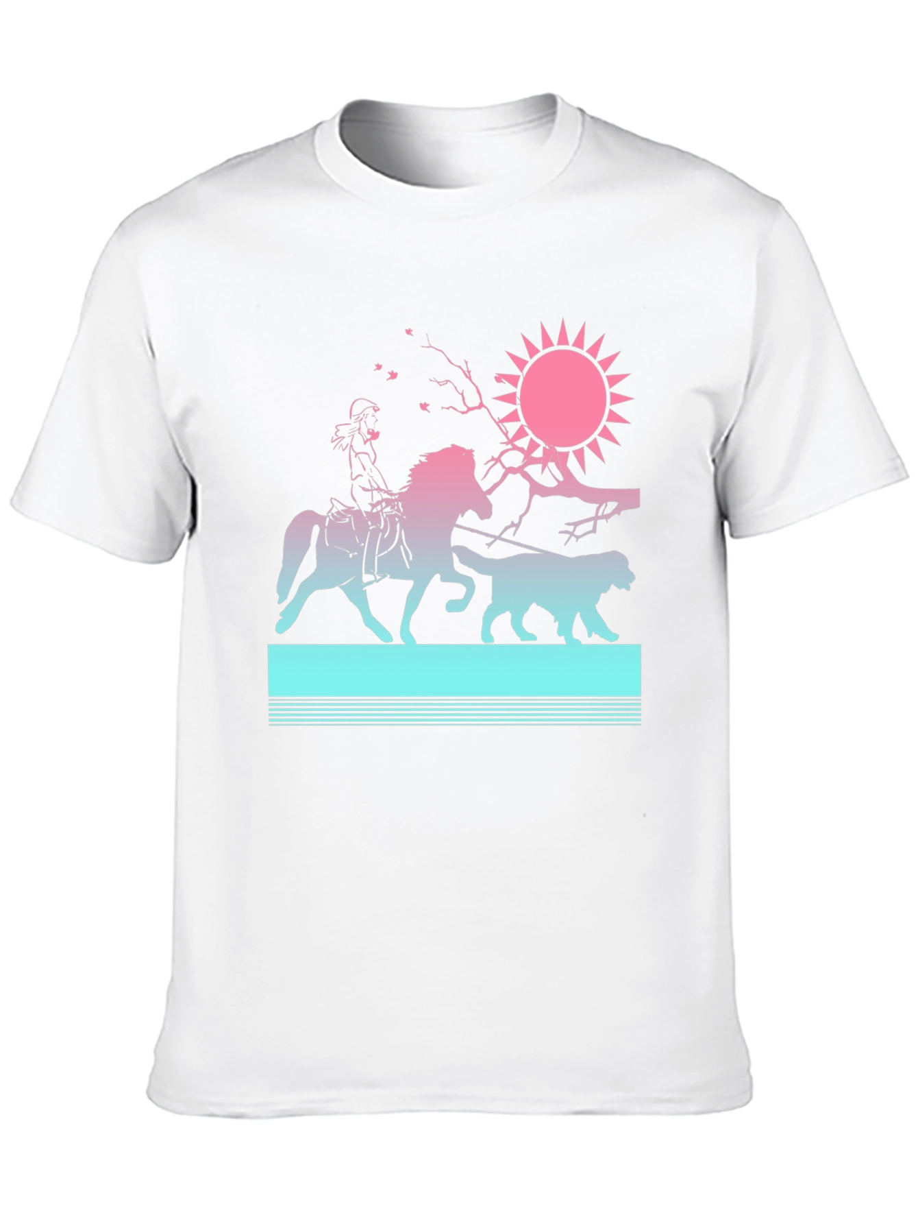 Retro Sunset Ride T-Shirt