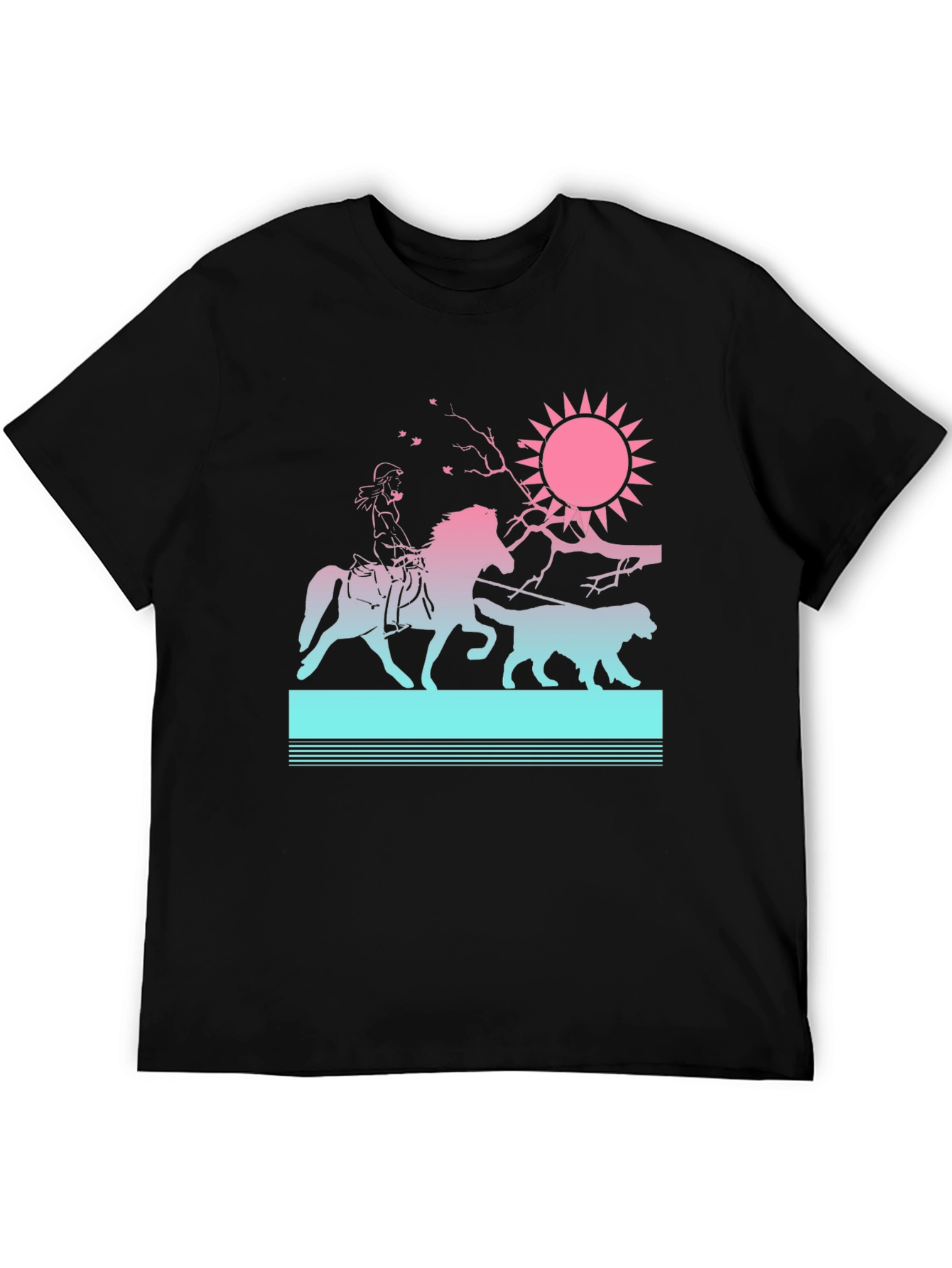 Retro Sunset Ride T-Shirt