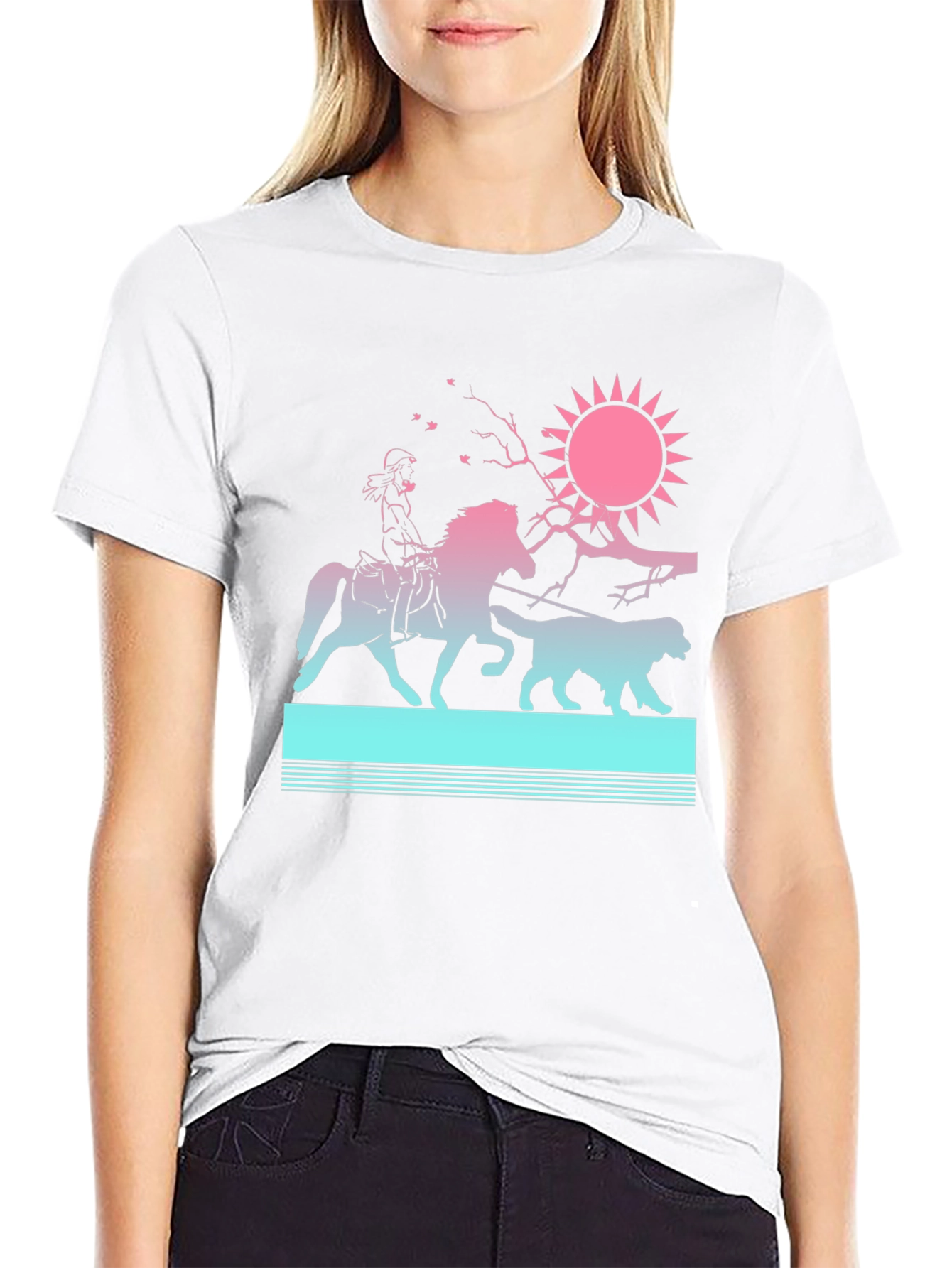Retro Sunset Ride T-Shirt