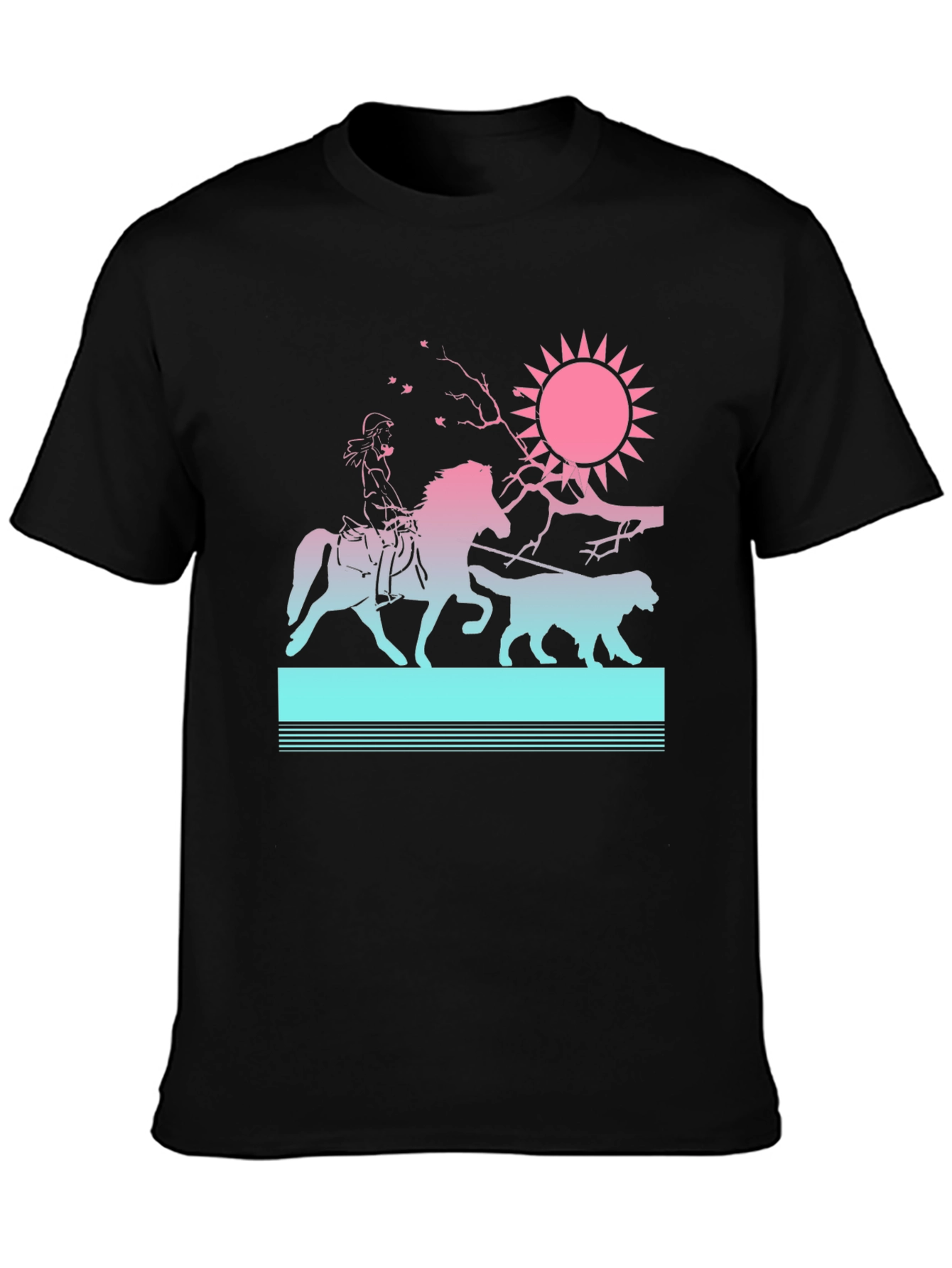 Retro Sunset Ride T-Shirt