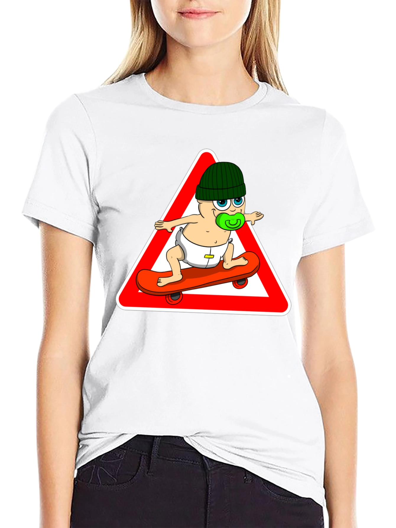 Baby Skateboard Graphic T-Shirt