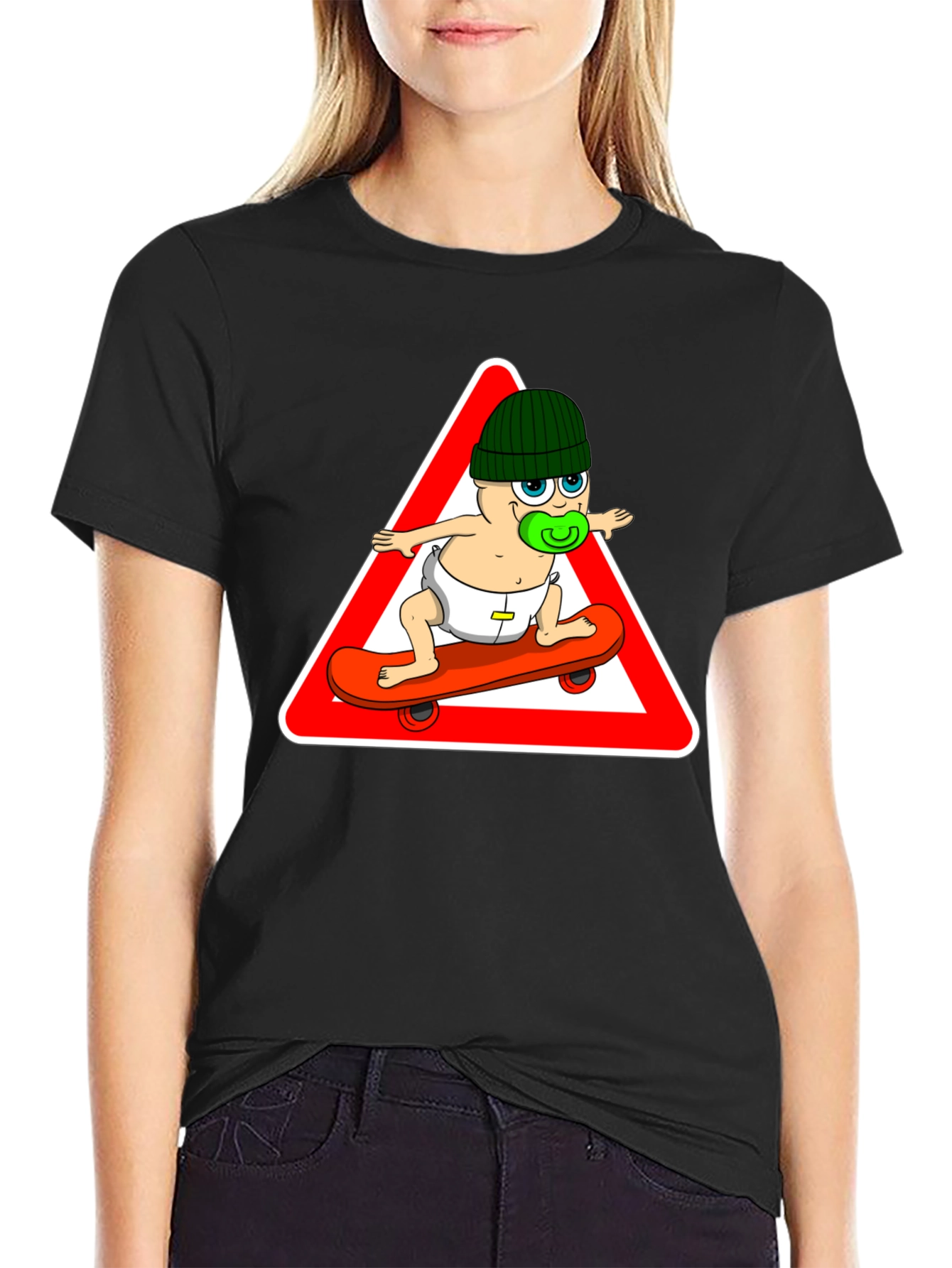 Baby Skateboard Graphic T-Shirt