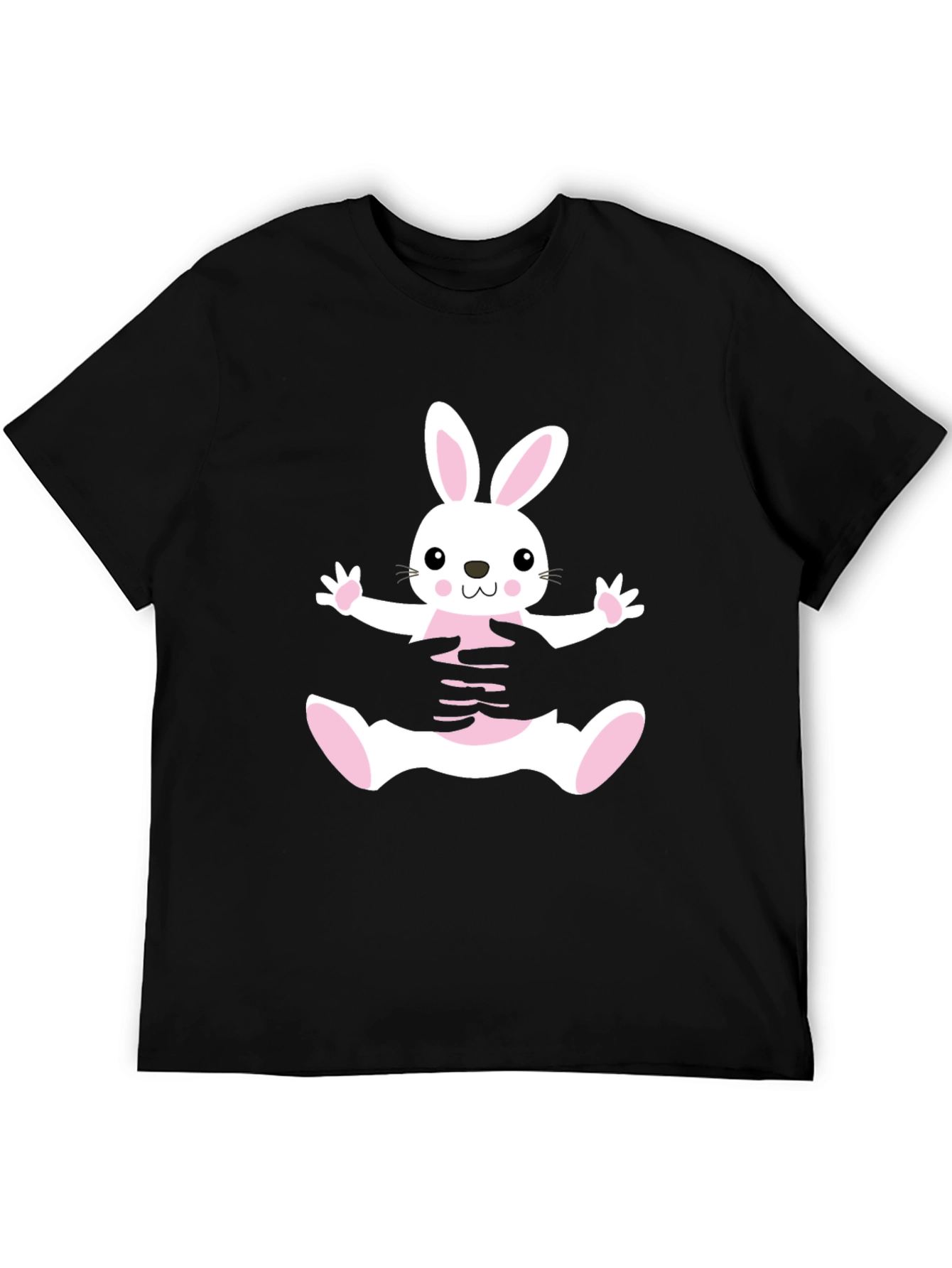 Bunny Hug Black T-Shirt