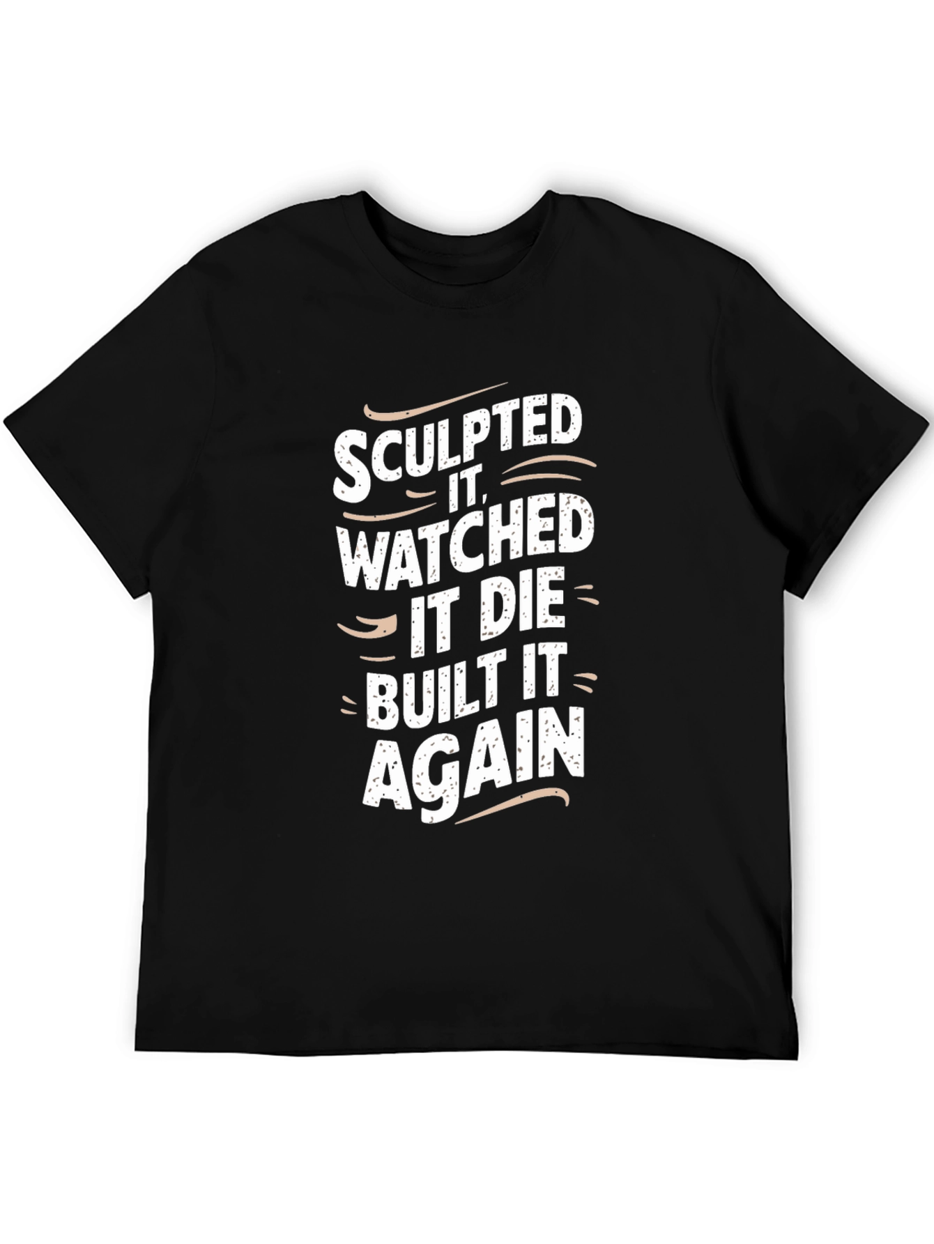 Sculpted It Mens Graphic T-Shirt