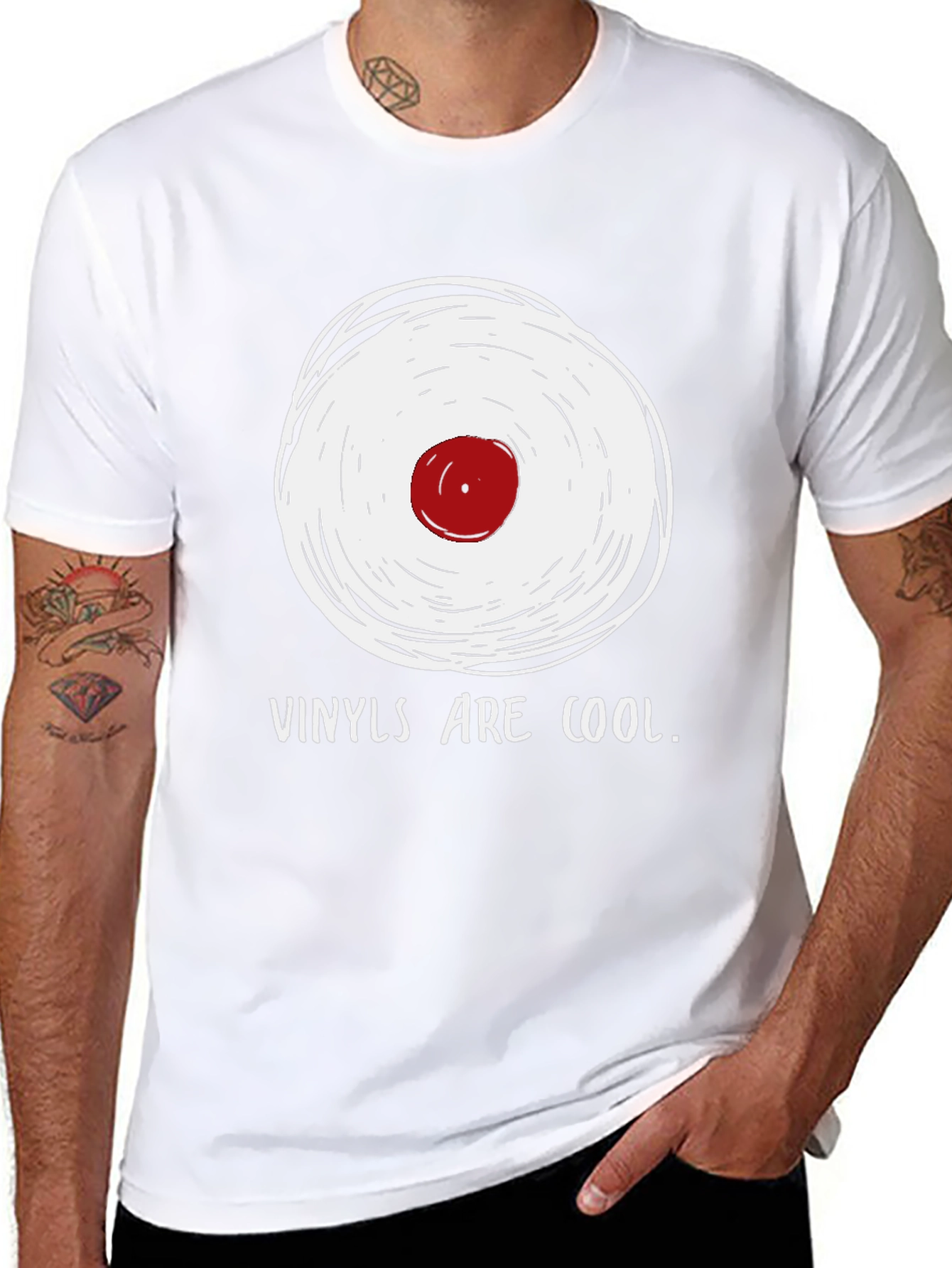 Vinyls Are Cool Graphic T-Shirt