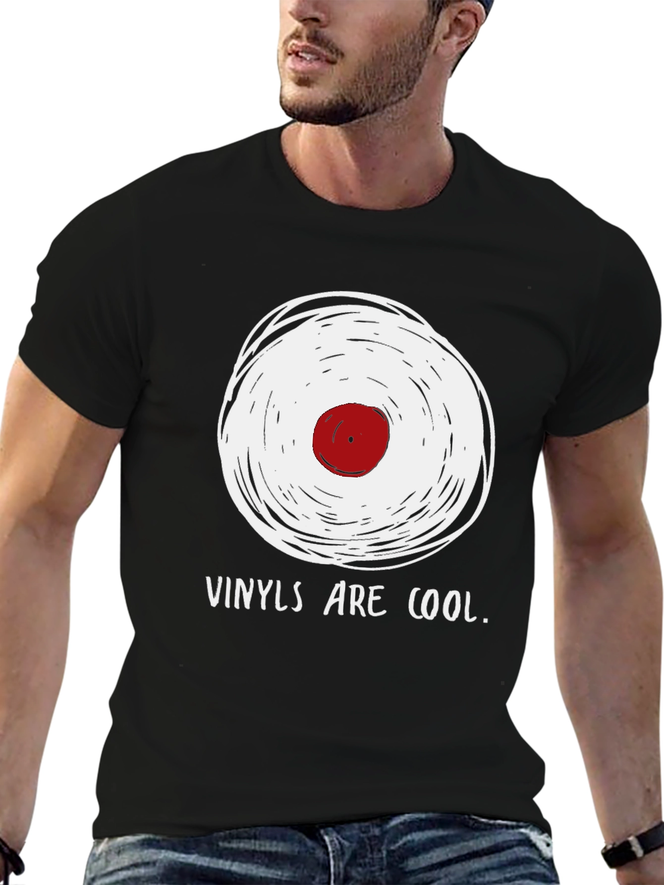 Vinyls Are Cool Graphic T-Shirt