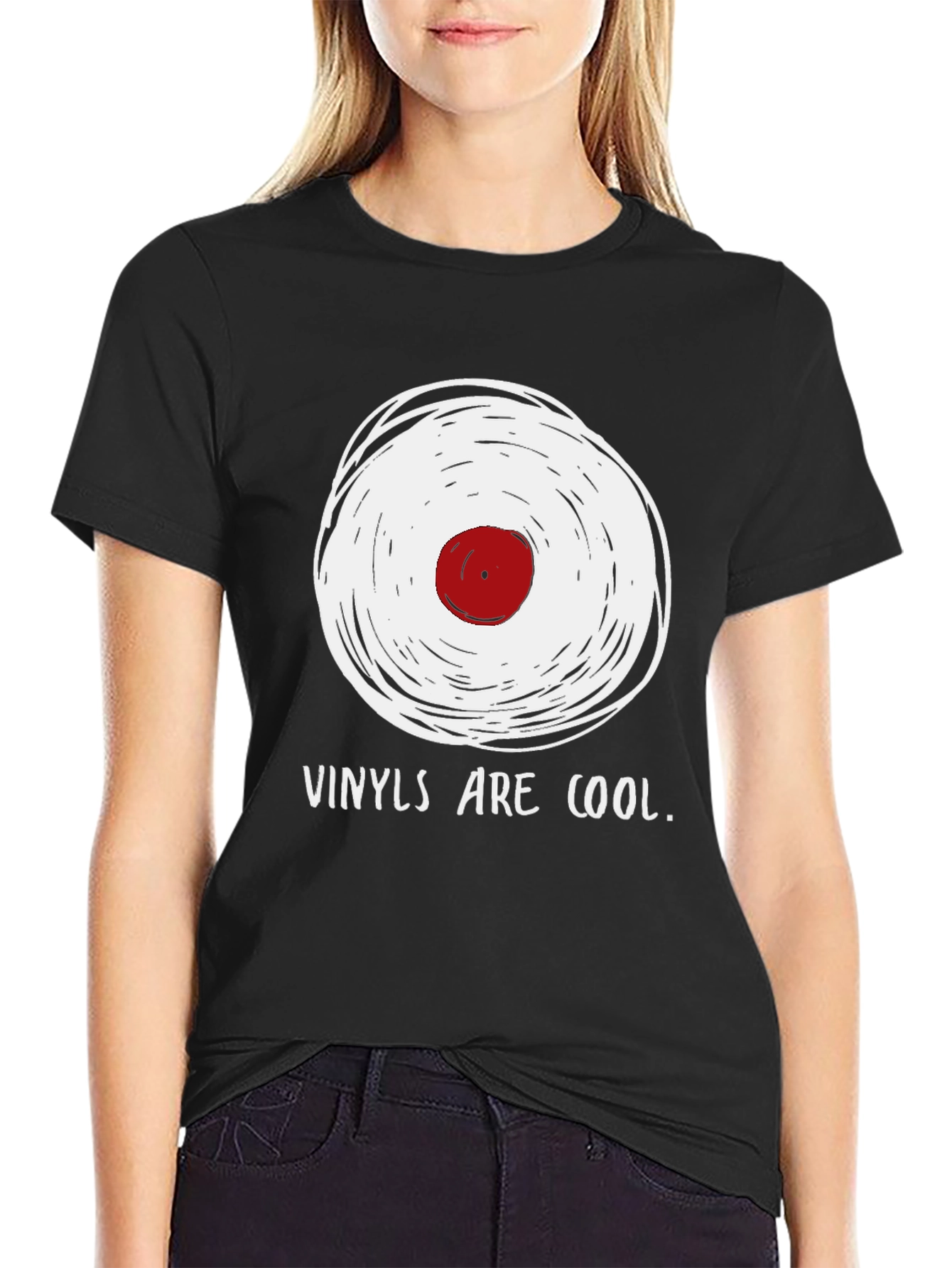 Vinyls Are Cool Graphic T-Shirt