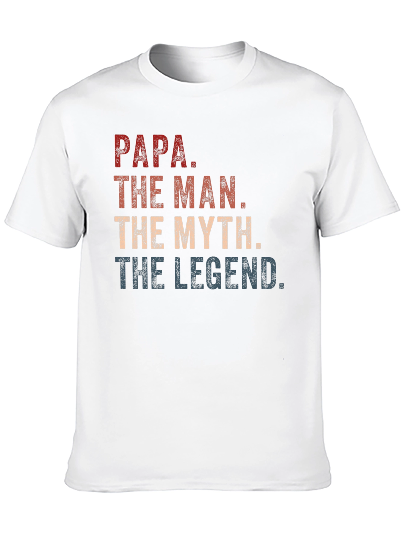 Papa The Man The Myth The Legend Graphic Tee