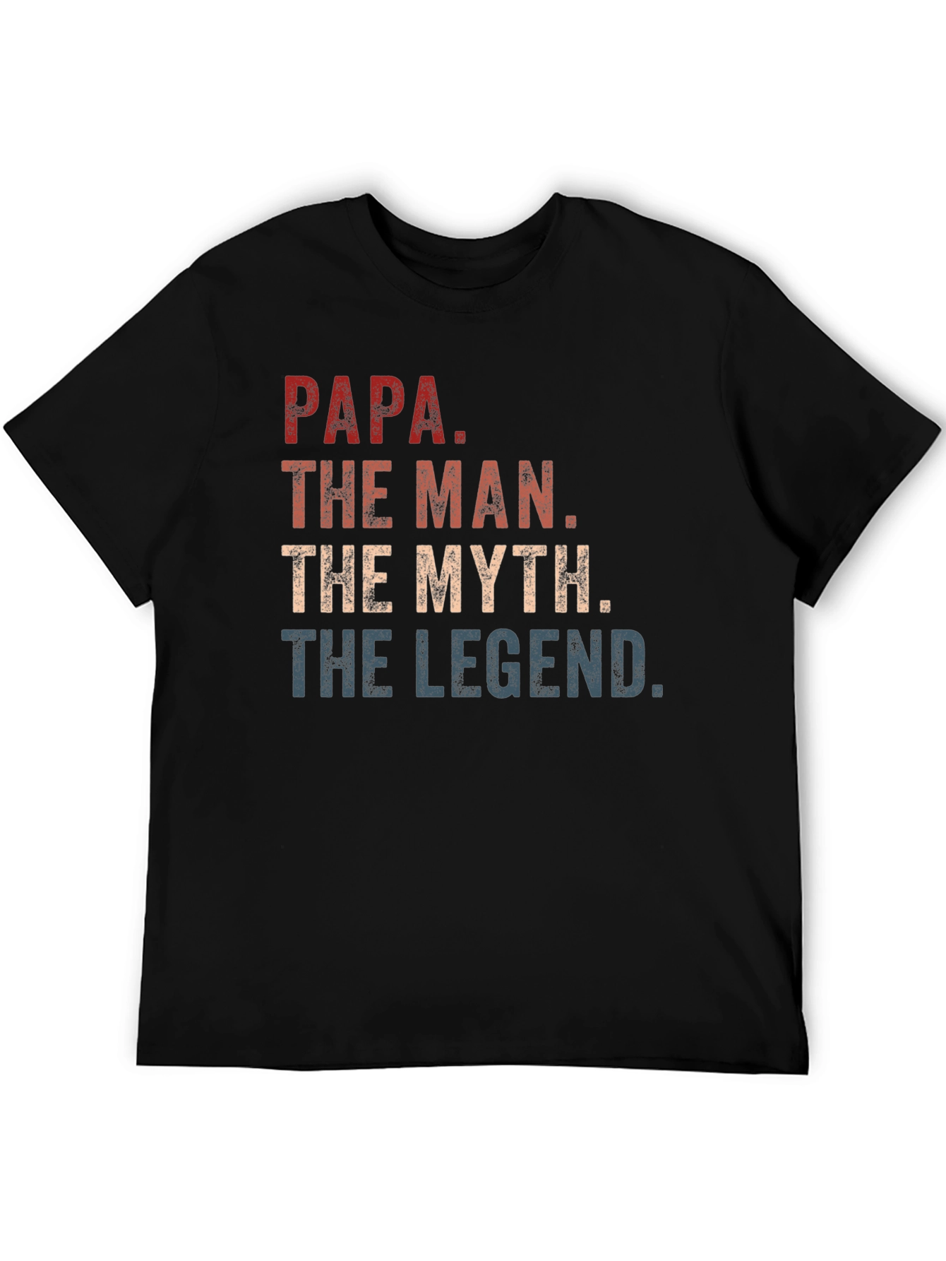 Papa The Man The Myth The Legend Graphic Tee