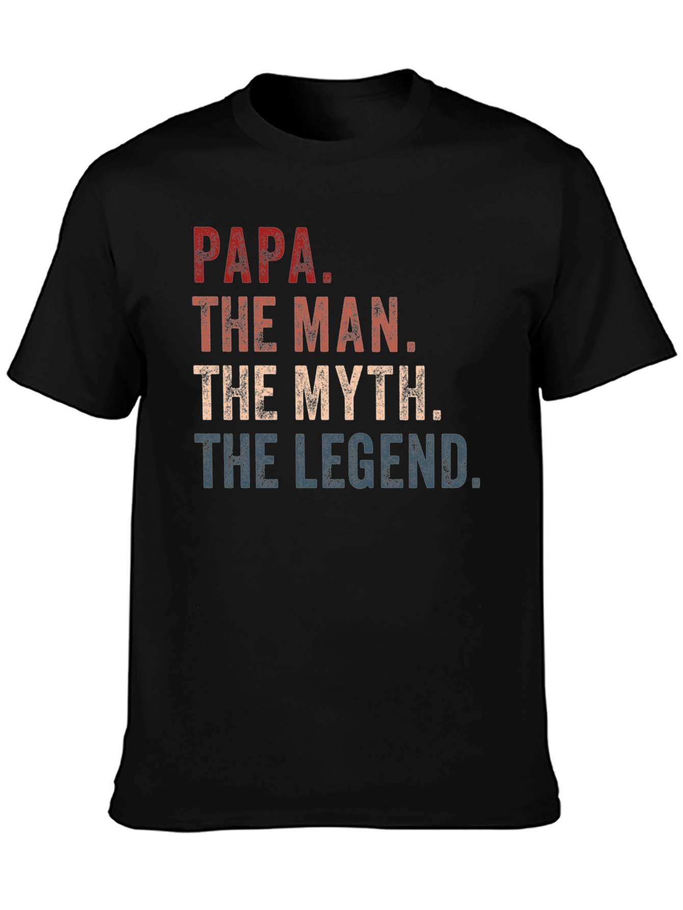 Papa The Man The Myth The Legend Graphic Tee