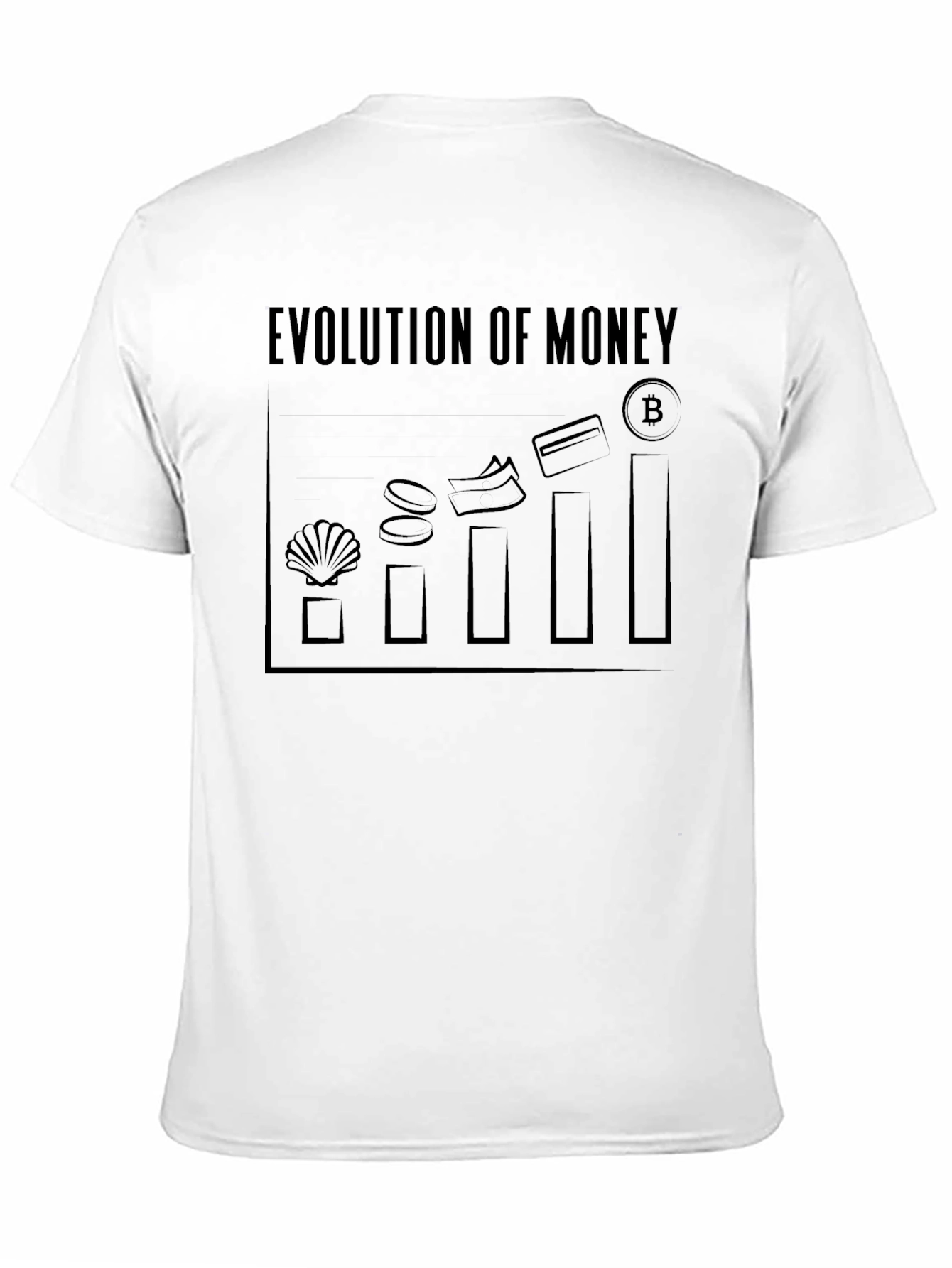 Evolution of Money Graphic T-Shirt