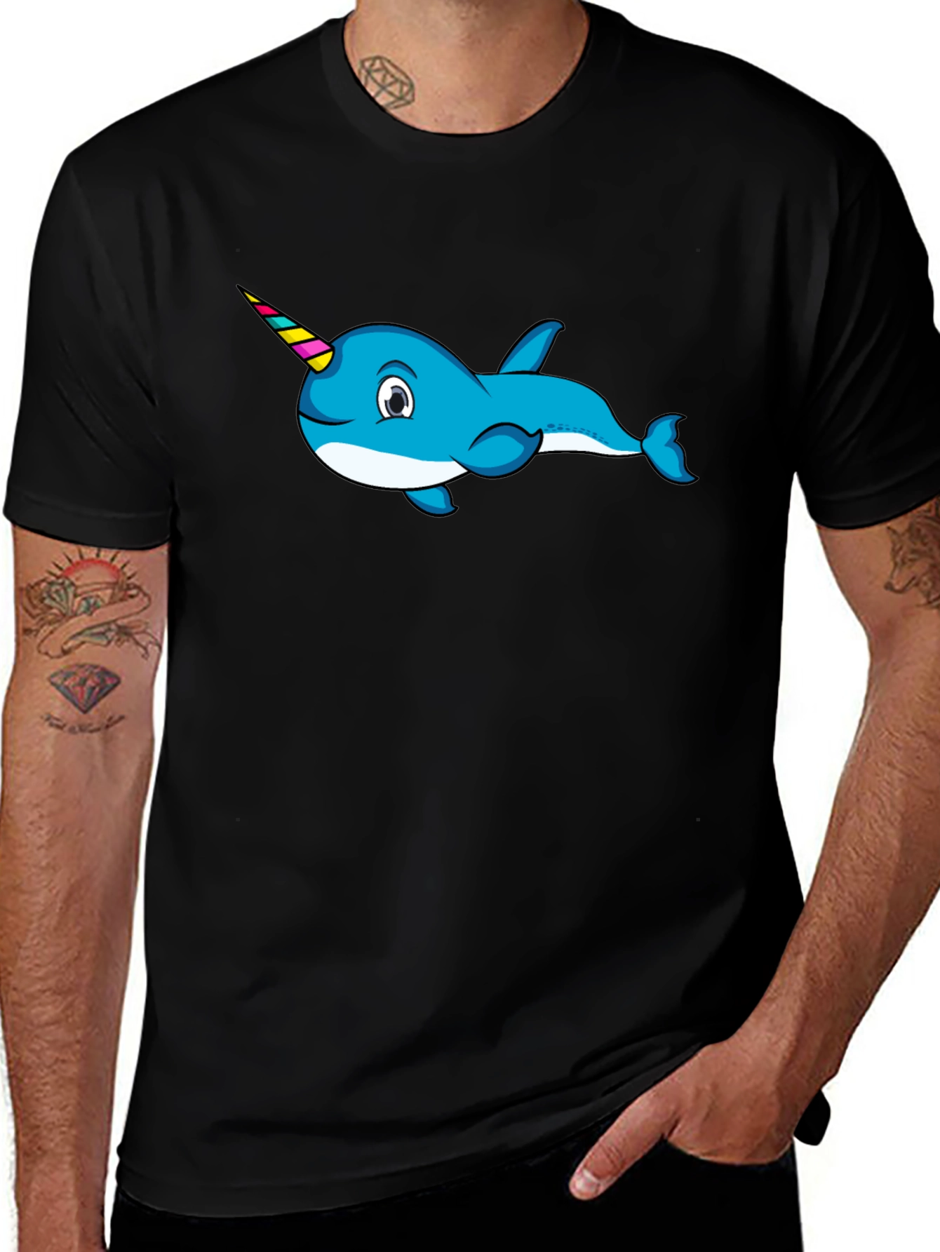 Narwhal T-Shirt - Fun Graphic Tee