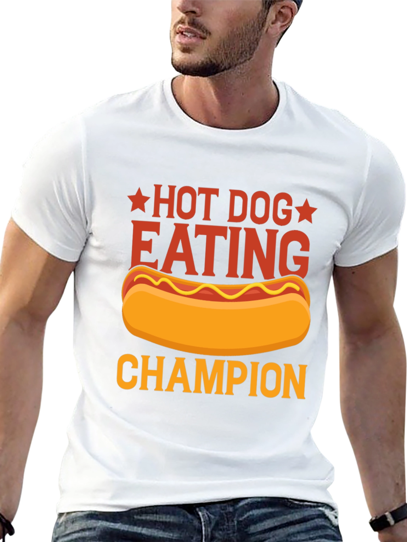 Hot Dog Eating Champion T-Shirt - Unisex