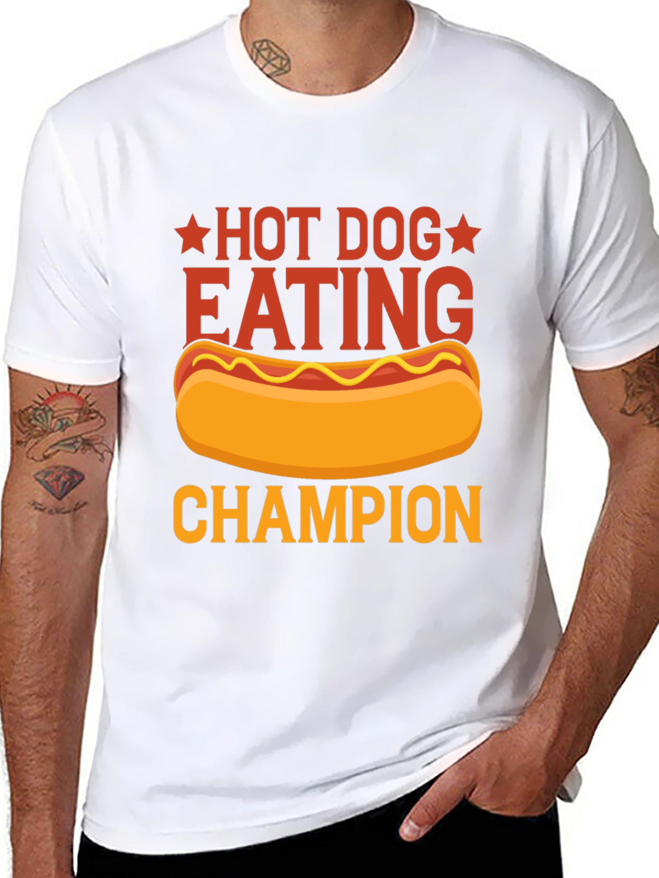 Hot Dog Eating Champion T-Shirt - Unisex