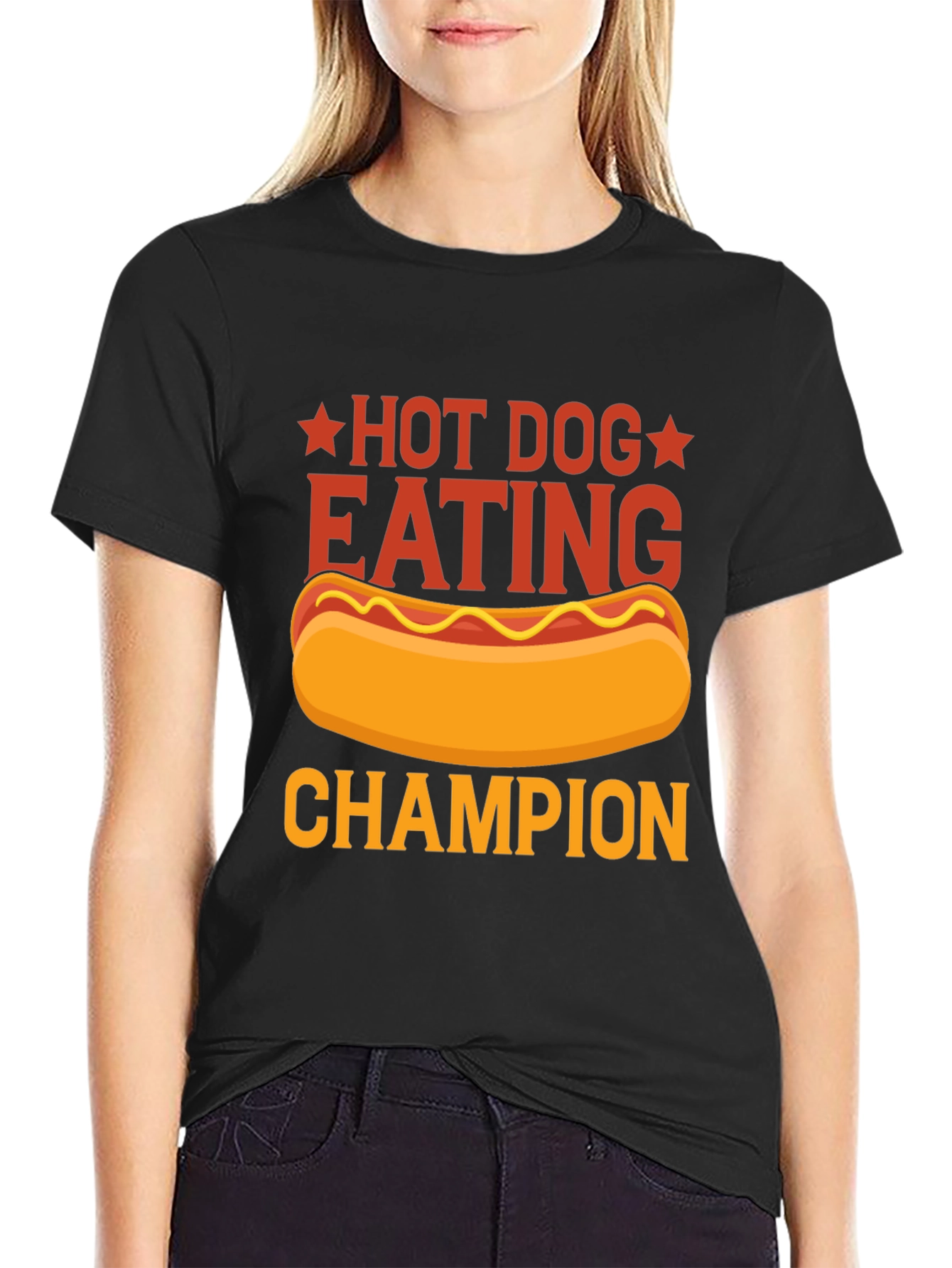 Hot Dog Eating Champion T-Shirt - Unisex
