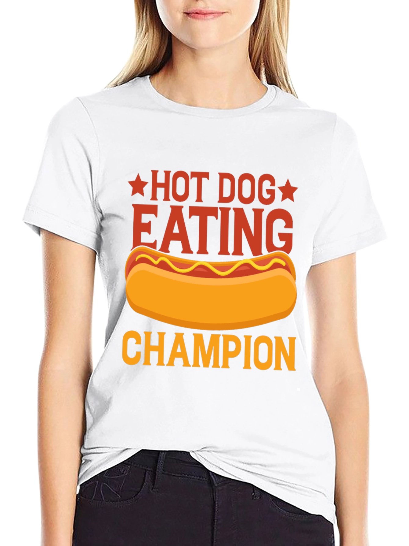 Hot Dog Eating Champion T-Shirt - Unisex