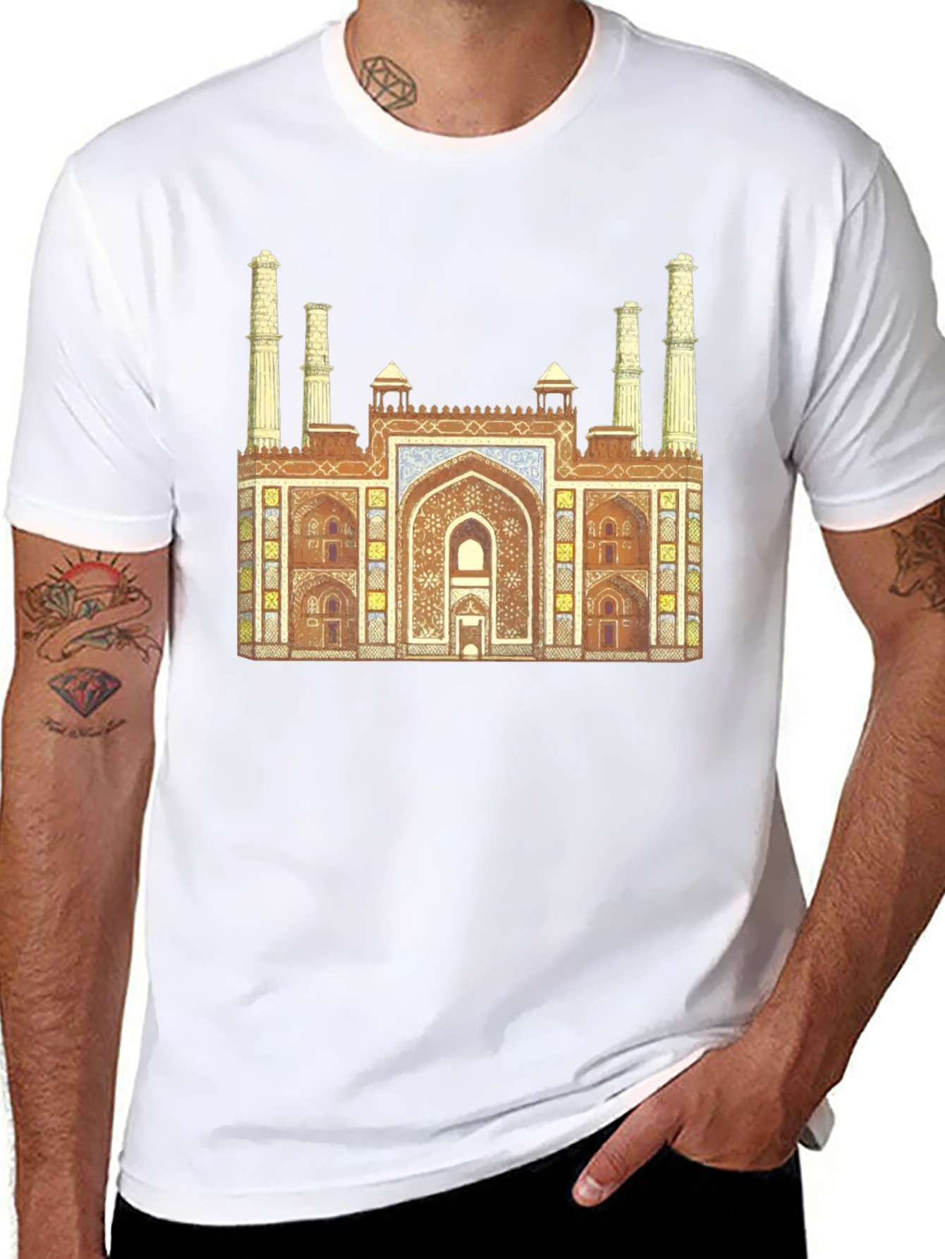 Akbars Tomb Graphic Tee