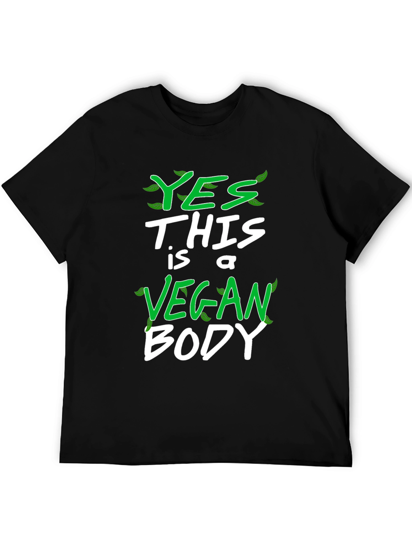 Vegan Body T-Shirt - Black
