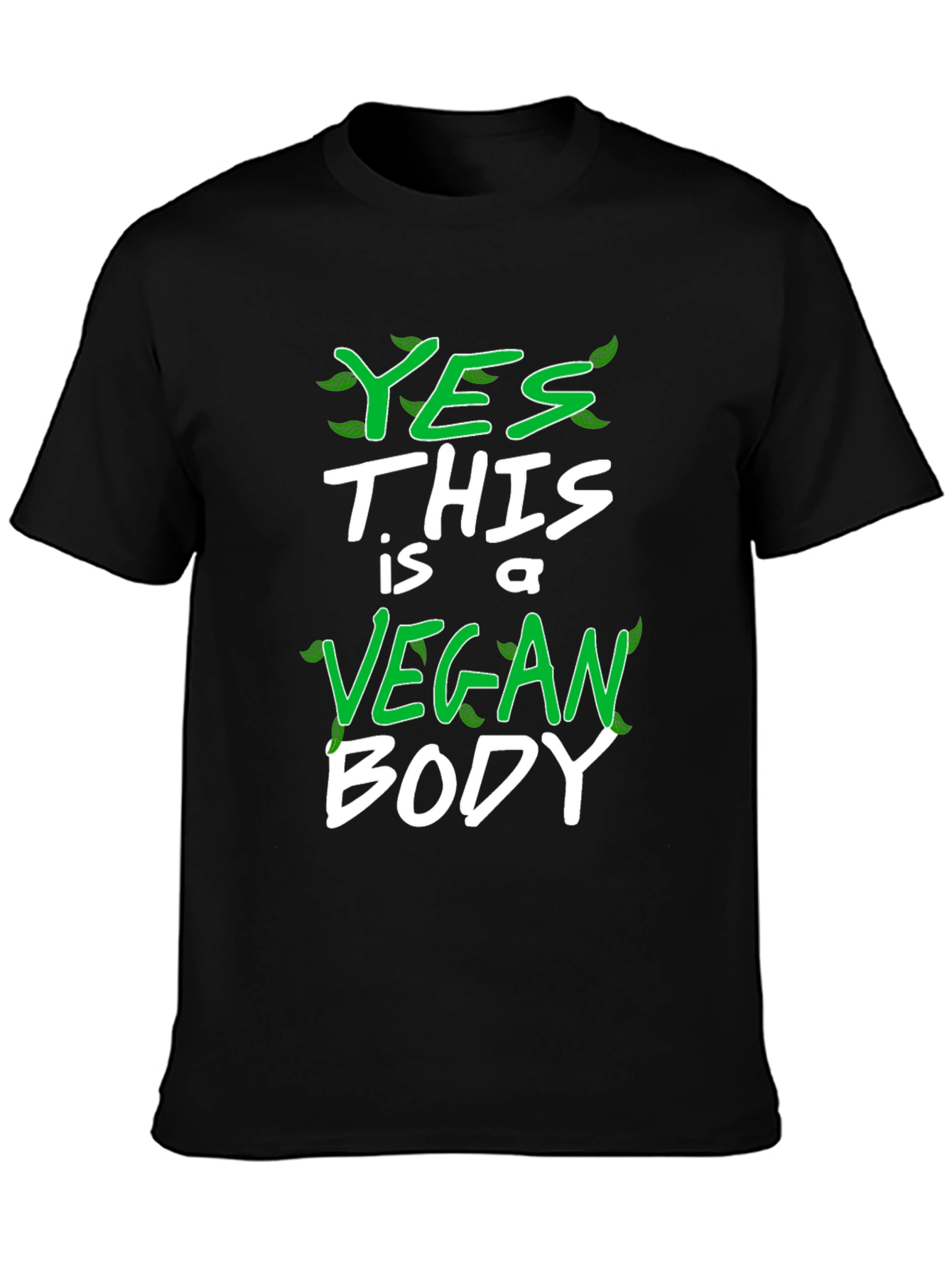 Vegan Body T-Shirt - Black