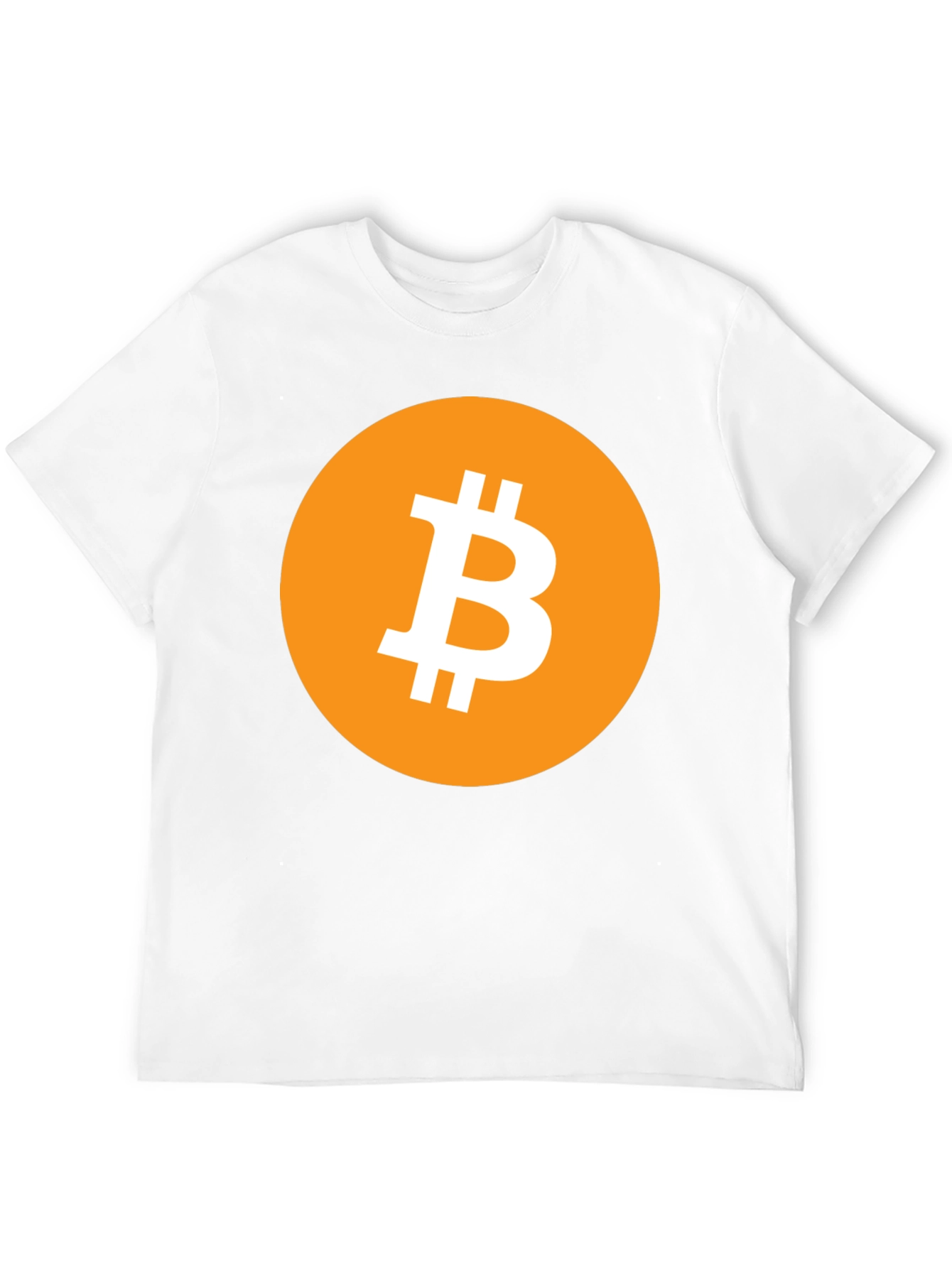 Bitcoin Logo Graphic Tee - Black