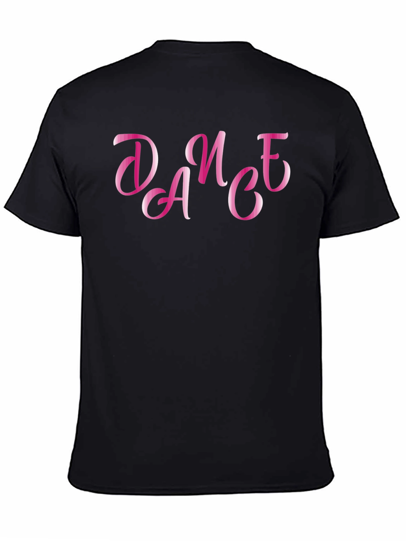 Dance Graphic Tee - Stylish Black T-Shirt