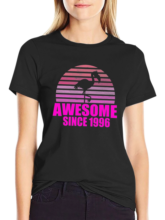 Awesome Since 1996 Flamingo T-Shirt