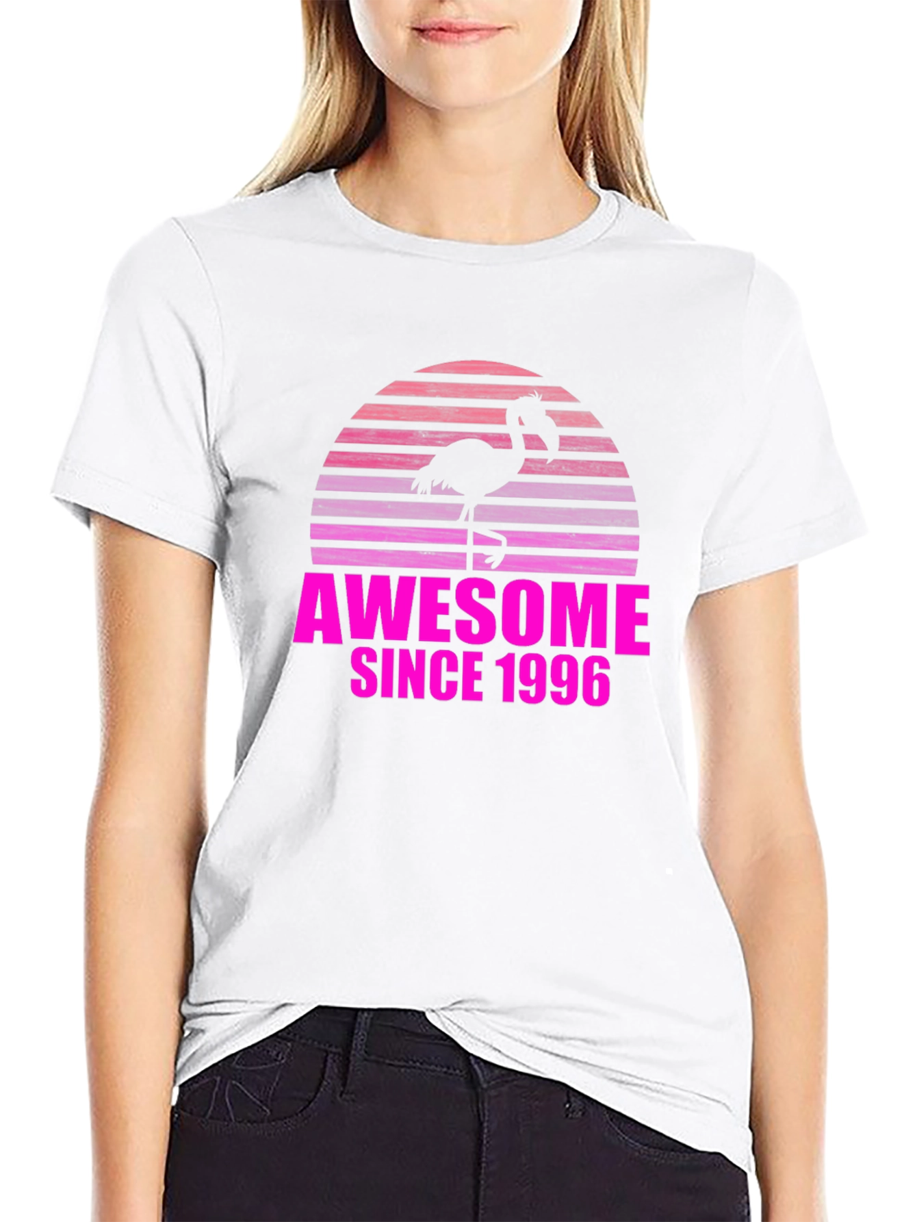 Awesome Since 1996 Flamingo T-Shirt